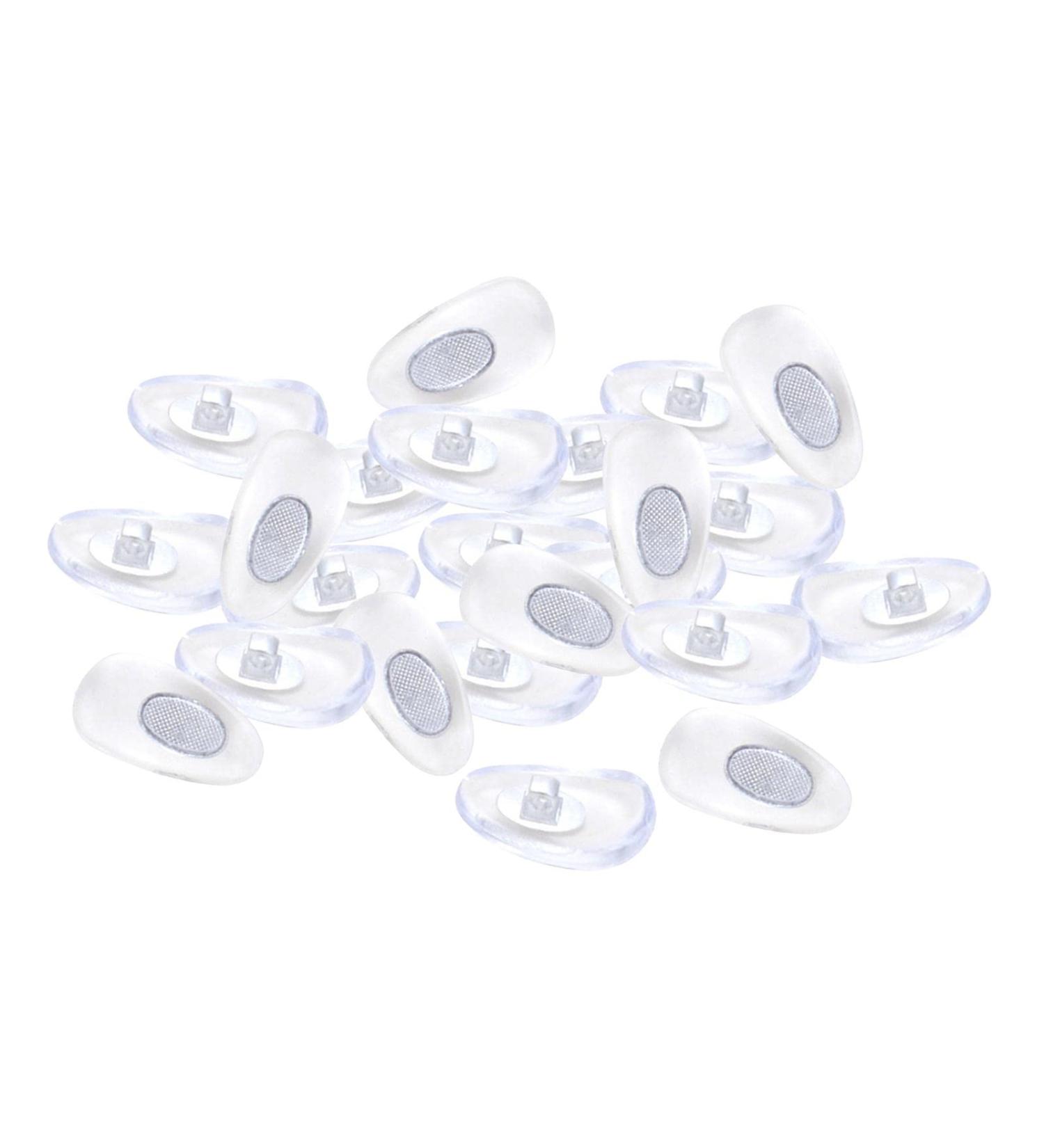 Amagogo 100pcs Eyeglass Nose Pads with Metal Core | Comfortable Repair Kit for Eyeglasses | Durable Nose Bridge Pads for Optimal Comfort - Buy Online on GoSupps.com