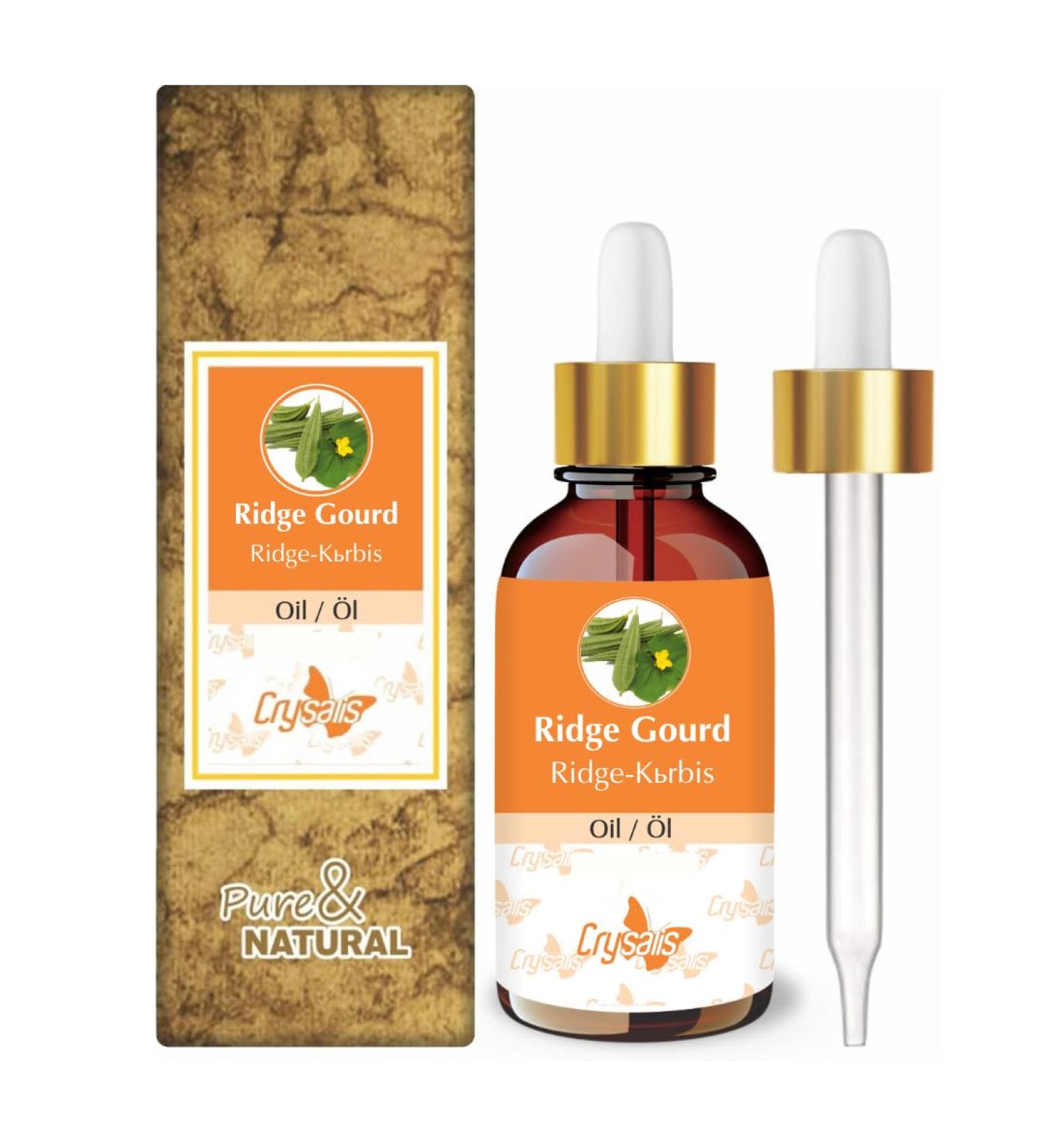  CRYSALIS Crysalis Ridge Gourd Oil (LUFA ACUTANGULA) 100% Natural Pure Carrier Oil 15ml - Buy Online on GoSupps.com