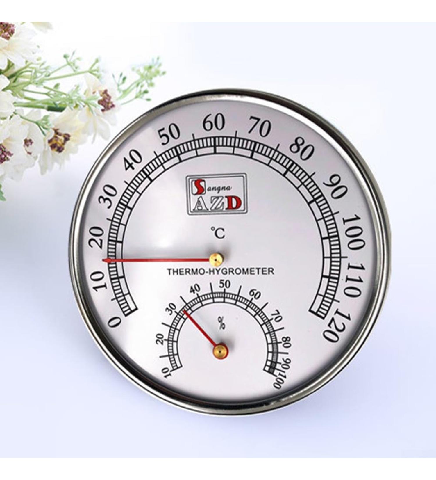 Buy ARMYJY Digital Thermohygrometer - Accurate Thermometer Hygrometer for Sauna & Outdoor Use | Fast International Shipping - Buy Online on GoSupps.com