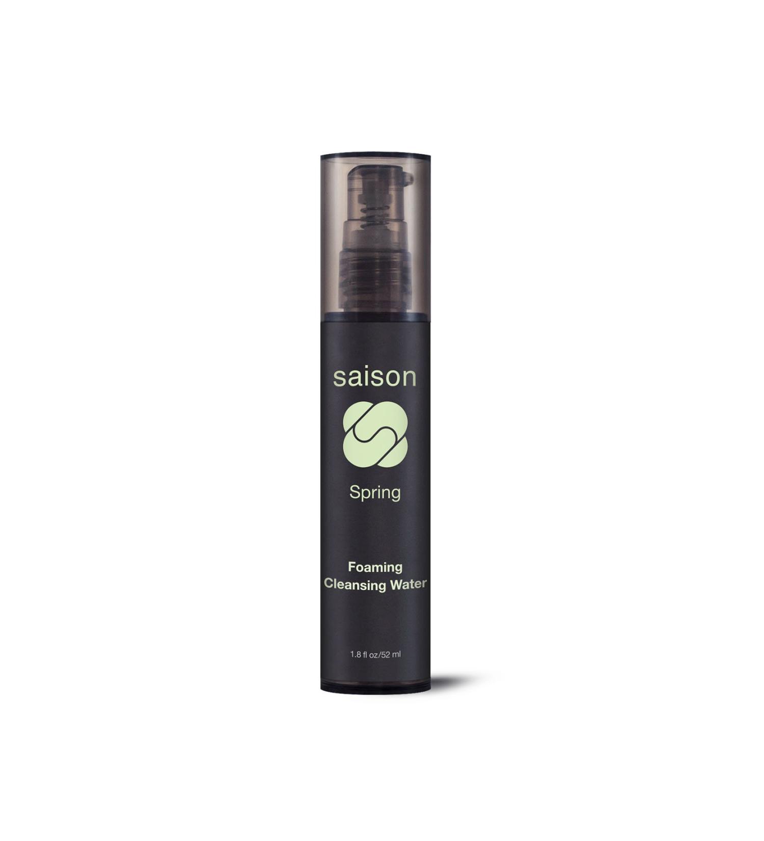 Saison Spring Foaming Cleansing Water | Organic Natural Vegan | Cruelty-Free Beauty for Normal Skin - International Shipping Available - Buy Online on GoSupps.com