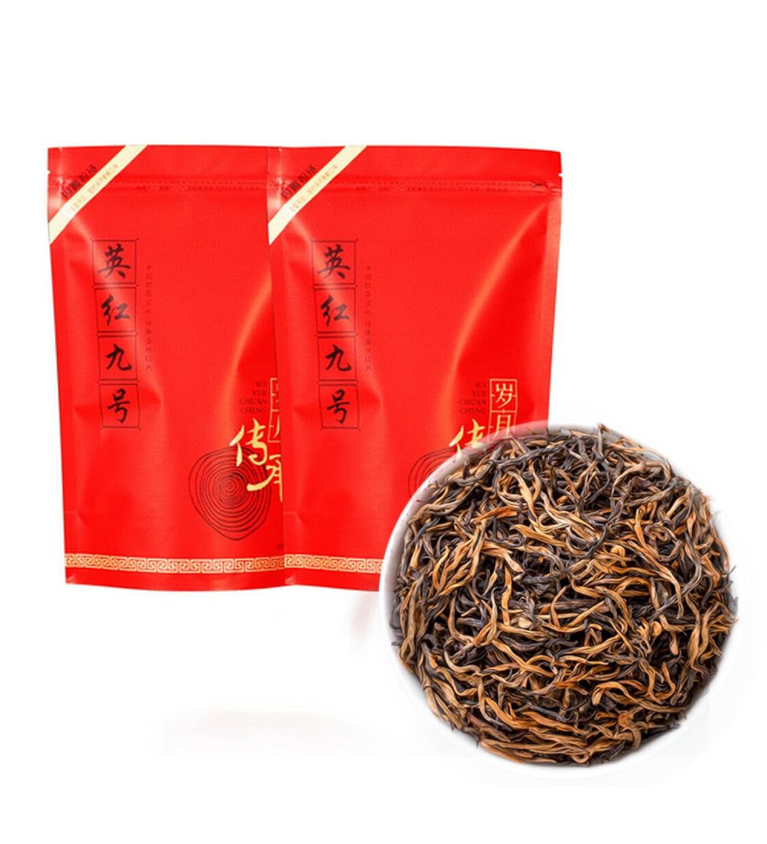 Soins de sant Th Th noir chinois Yingde Th Yinghong No.9 Th rouge britannique 250g - Buy Online on GoSupps.com