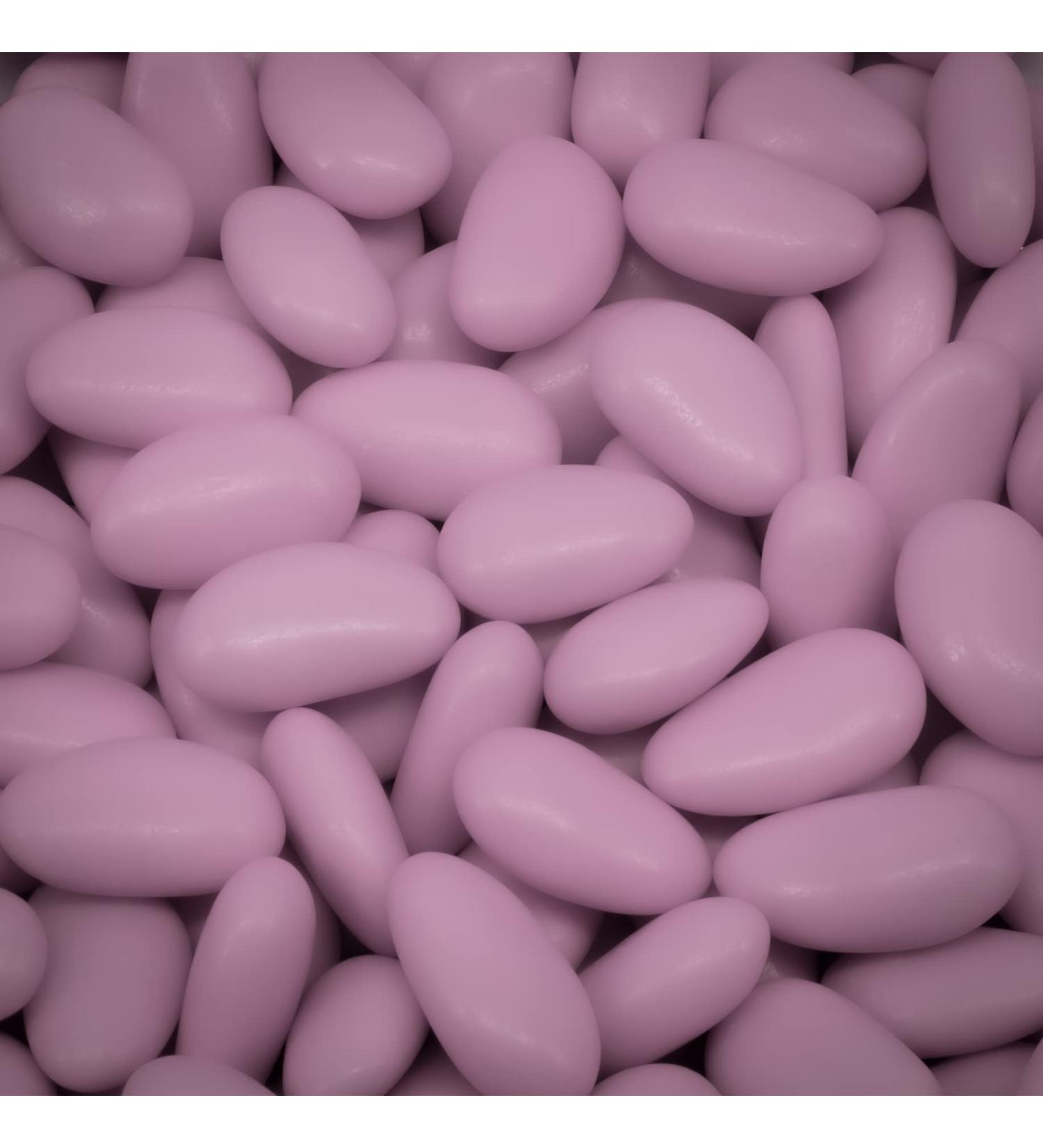 De Antoni Pink Christening Girl Confetti - Refined selection of pink confetti of the highest quality - Gluten free and hydrogenated fat (3 star Almond Kg 1 - 310 pcs)