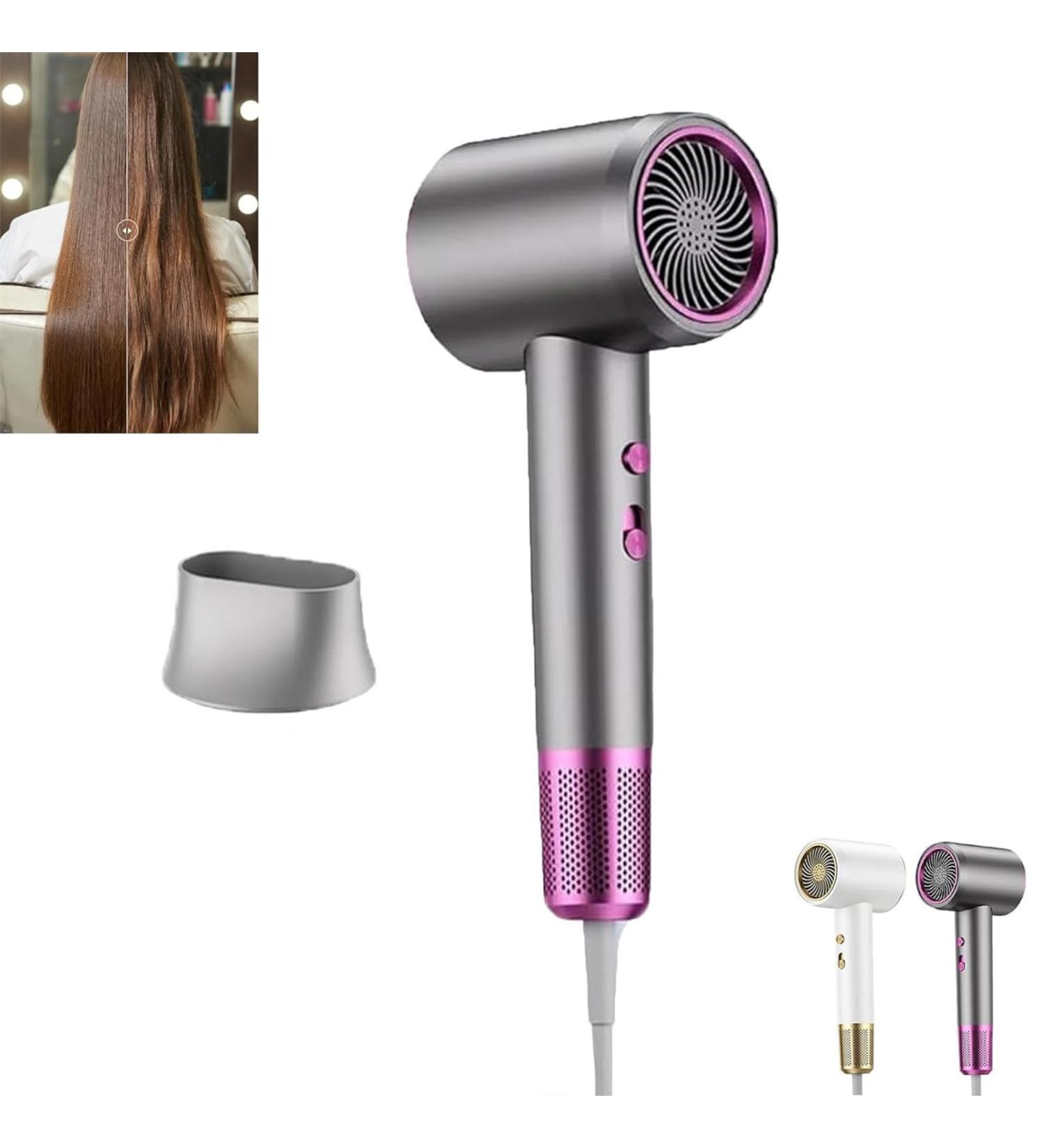 Numoya Hair Dryer 2000w Adjustable Speed Numoya High-Speed Hair Dryer Travel Size Eliminates Frizz Numoya Highspeed Dryer Numoya Dryer Blow Dryer with Diffuser for Curly Hair (Grey UL) Grey UL - Buy Online on GoSupps.com