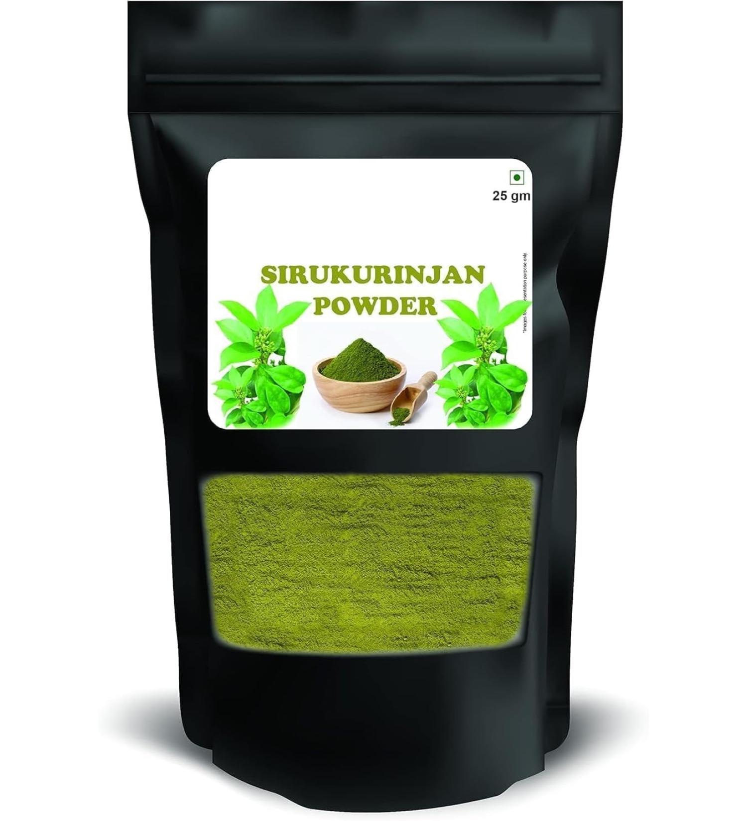 Sirukurinjan Powder Madhunashini-25 GMS - Buy Online on GoSupps.com