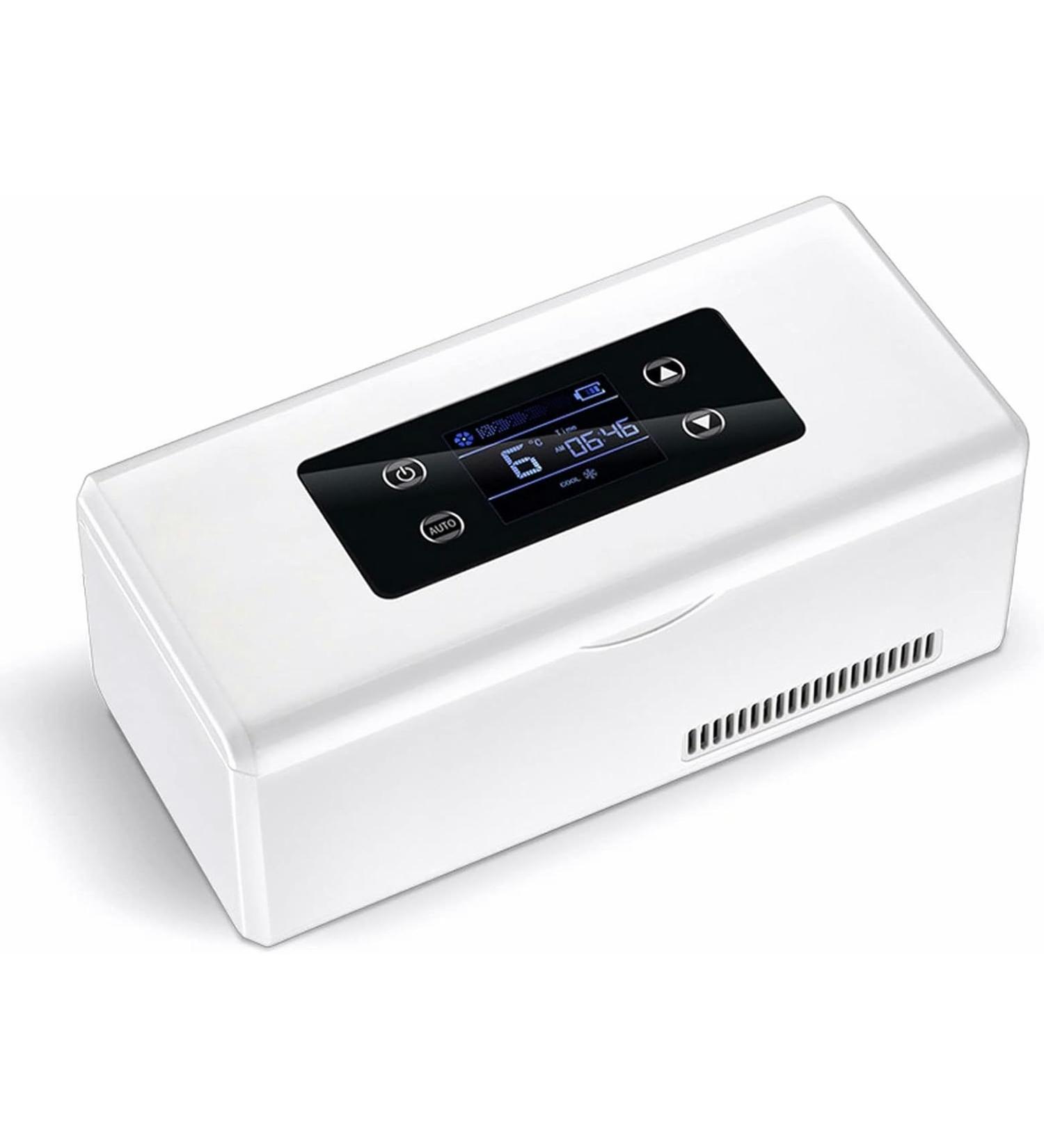 Portable Mini Insulin Refrigerator Car Mini Rechargeable Refrigerator Insulin Refrigerator With High-Definition LED Screen Battery Operated - Buy Online on GoSupps.com