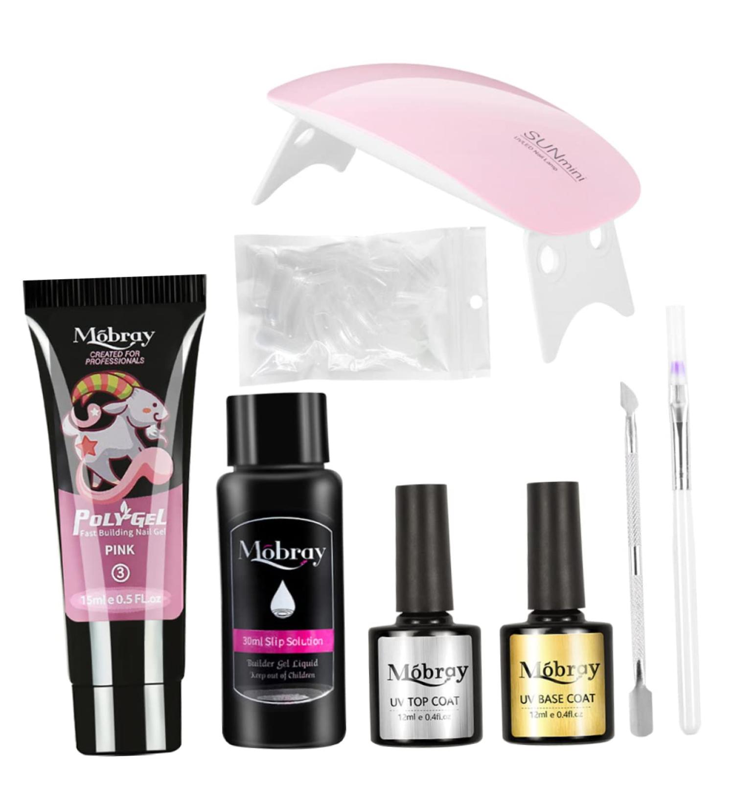 POPETPOP 1Set manicure tools set nail extension kit nail molding gel nail dip kit extension nail gel nail kits Manicure Glue Nail Extension Glue Nail Art Tool water quick dry - Buy Online on GoSupps.com