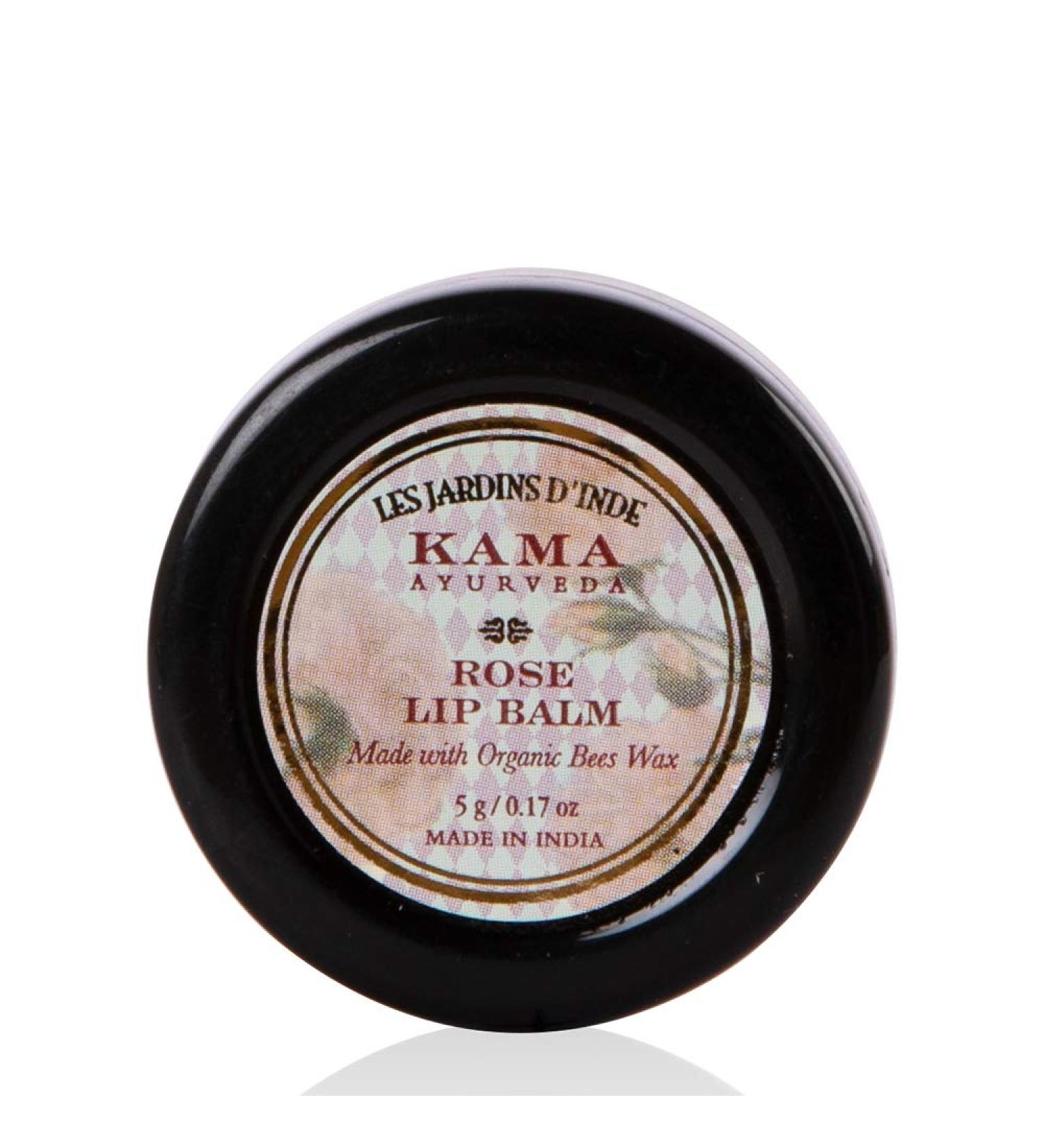 Kama Ayurveda Rose Lip Balm 5g - Buy Online on GoSupps.com