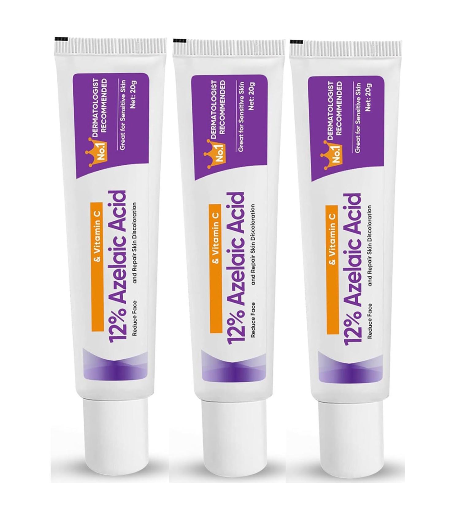  Generisch Azelaic Acid Serum 12% 20g Azelaic Acid Cream Effectively Relieves Facial Redness and Inflammation Lightens Discolorations a - Buy Online on GoSupps.com