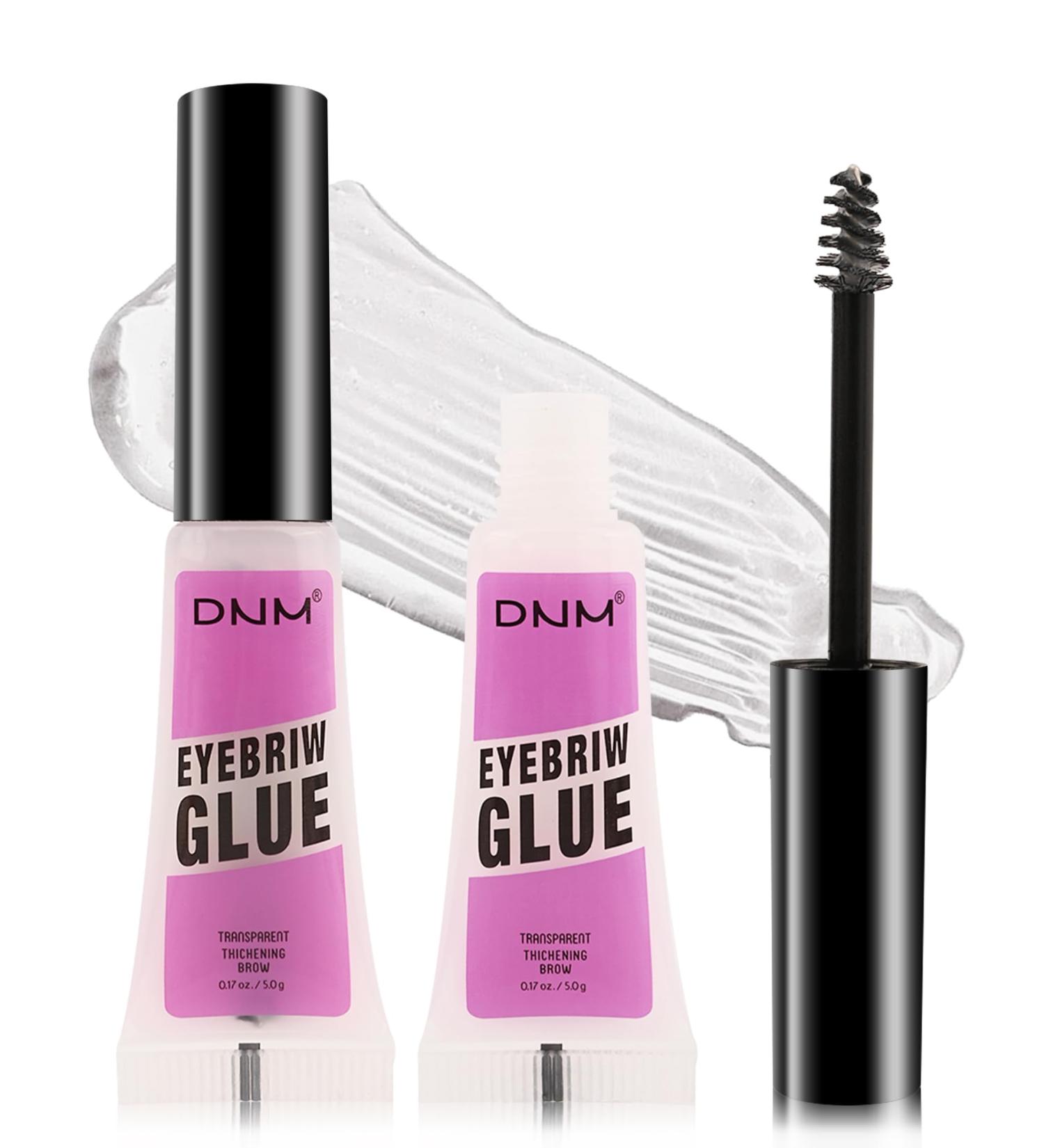 Brow Gel Clear 2Pcs Long-Lasting Strong Hold Brow Gel Eyebrow Shaping Glue for Holding and Sculpting Brows in Place Waterproof Transfer-Proof Brow Gel Without Residue Makeup for Natural Brows-01 01 Clear - Buy Online on GoSupps.com