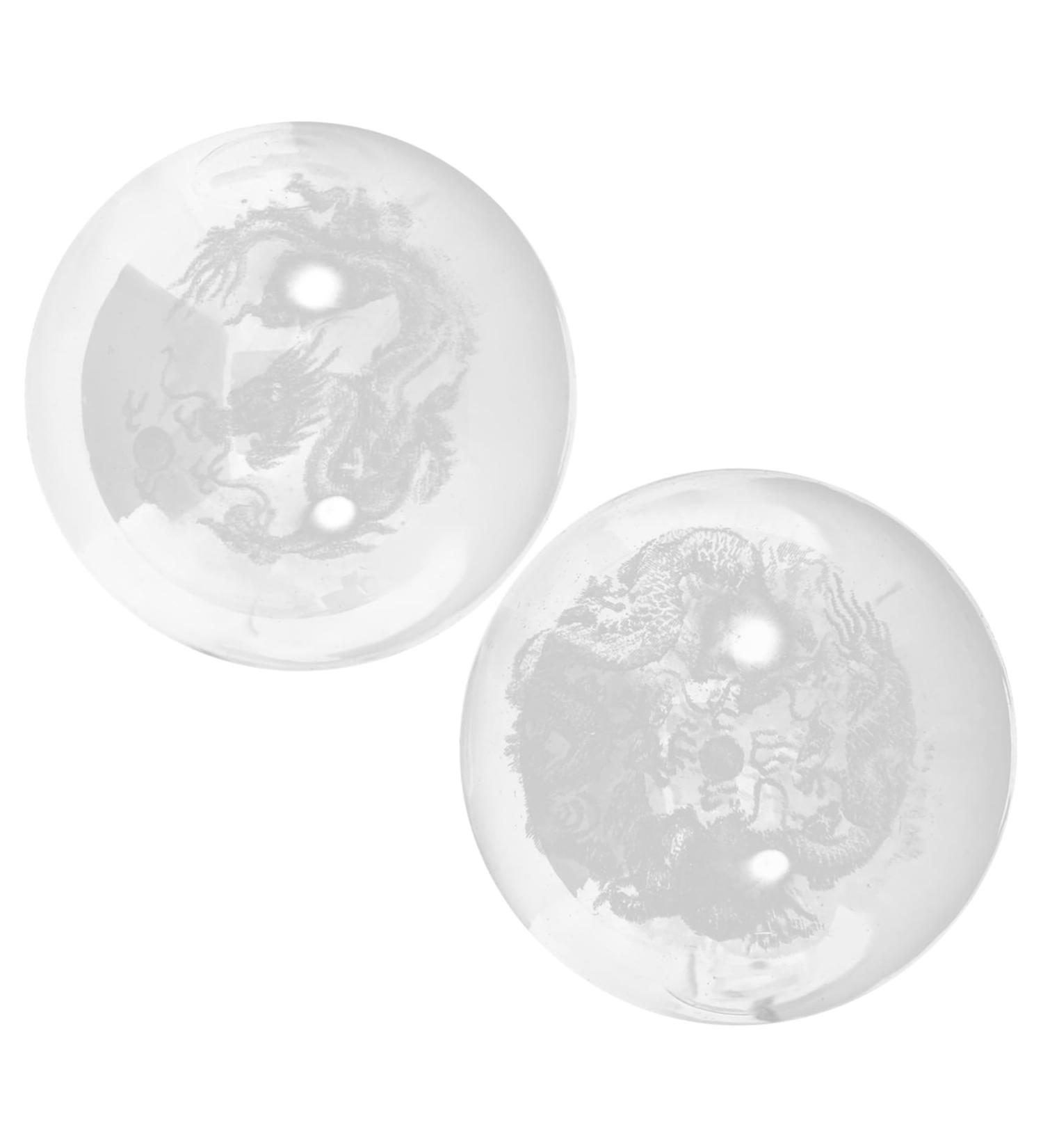 Ultechnovo 2st Healthy Massage Balls - Chinese Gymnastics Baoding Balls for Hand Massage Relaxation & Exercise | Perfect Gift - Buy Online on GoSupps.com