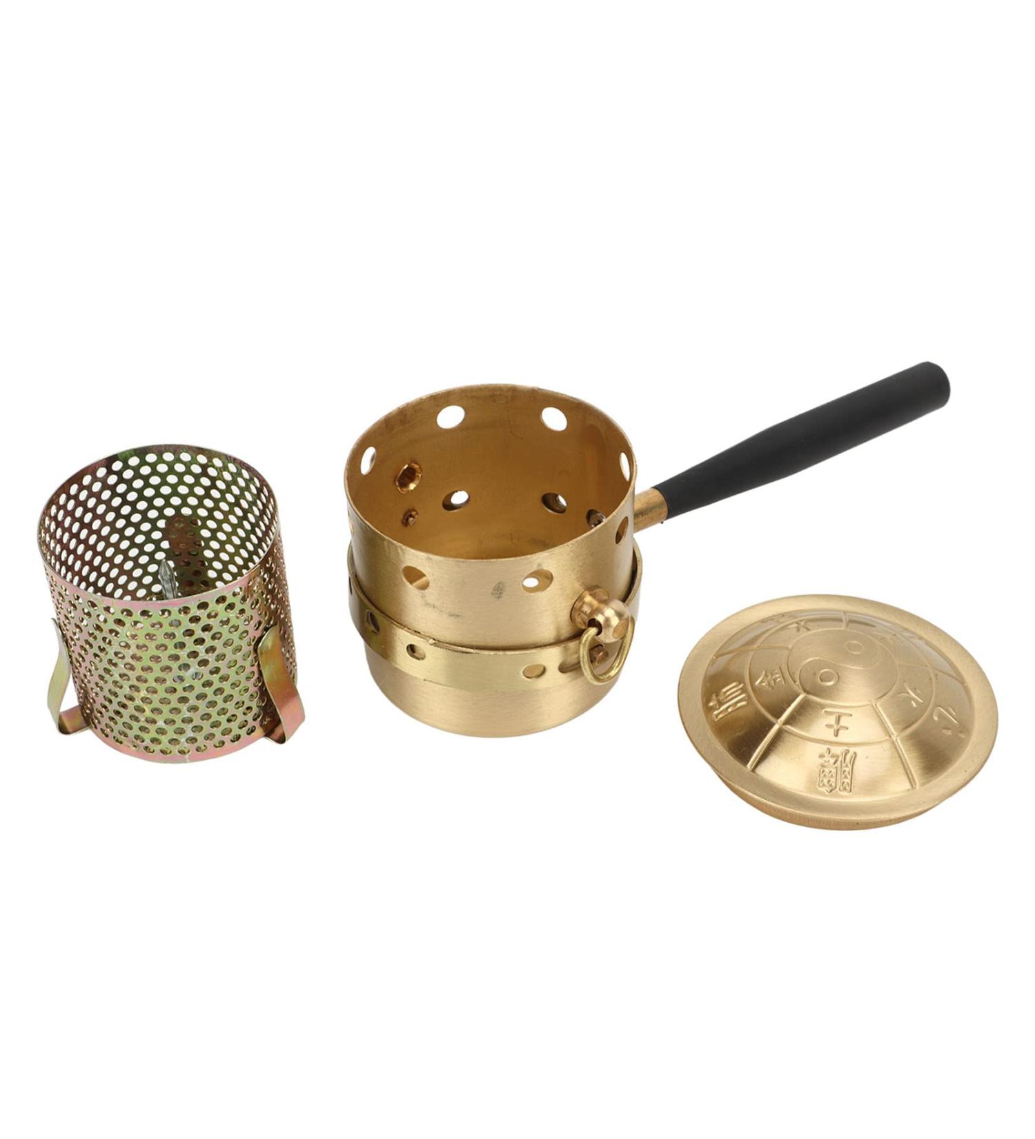 Moxibustion Box Set with Copper Handle | Pain Relief for Tendonitis - Shop Internationally - Buy Online on GoSupps.com