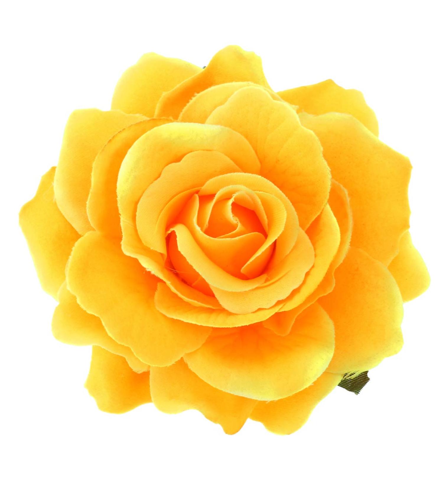 Beaupretty 2 in 1 Rose Hairpin & Corsage Flower Brooch - Matt Red Hair Accessories for Weddings & Parties | Giallo 11.0cm - Buy Online on GoSupps.com