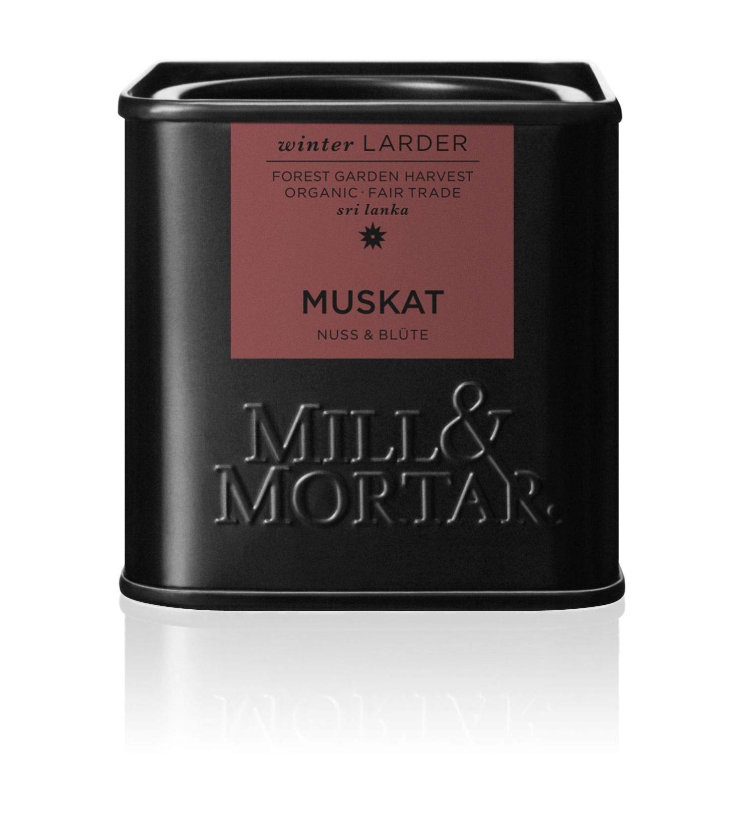 Mill Mortar Mill & Mortar whole nutmeg with flour organic 45 g - Buy Online on GoSupps.com