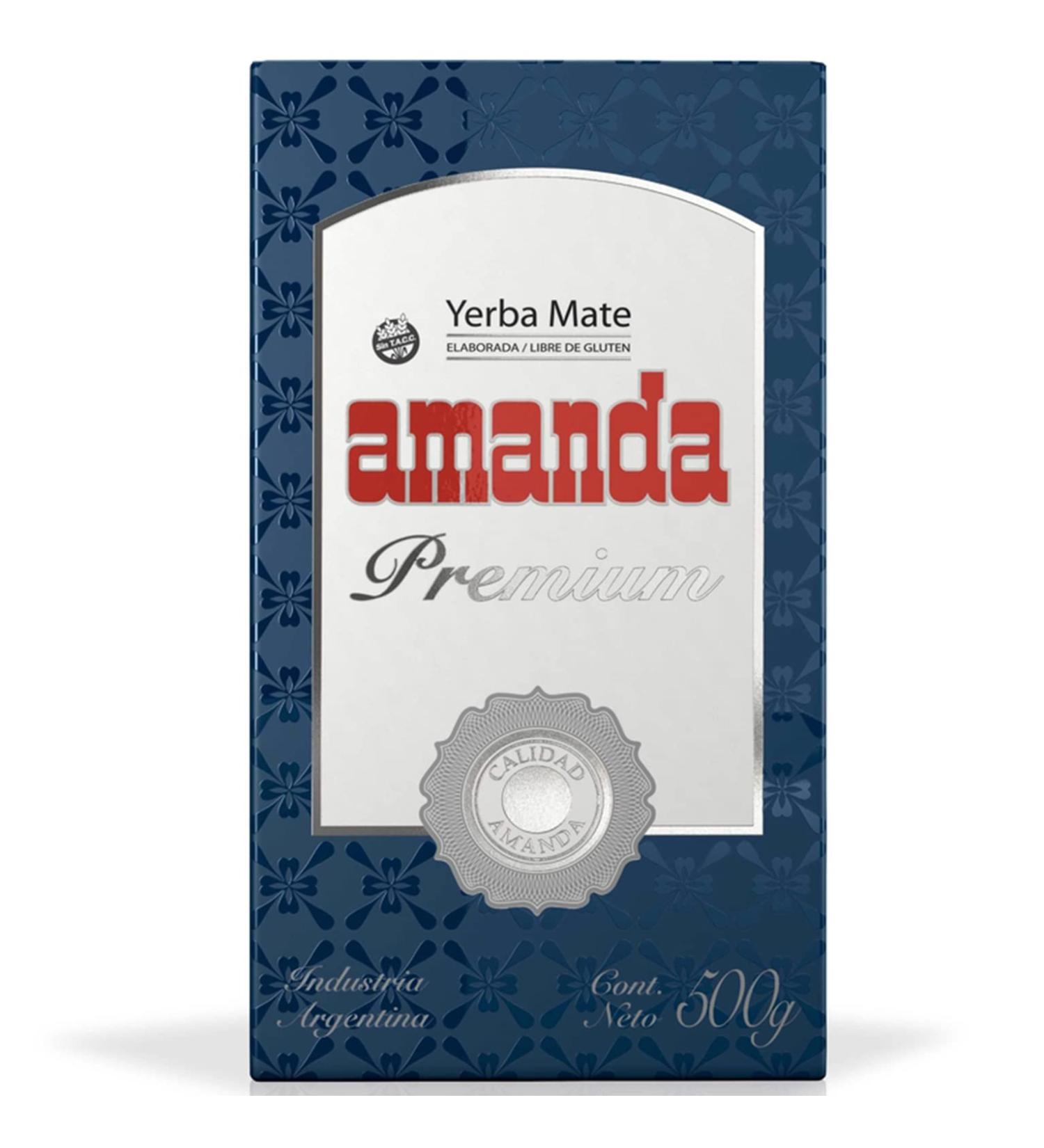 Amanda Yerba Mat Premium: 0 5 kg+ chantillon (40g)| Boisson nergisante et tonique riche en vitamines et antioxydants!Acc l re le m tabolisme. - Buy Online on GoSupps.com