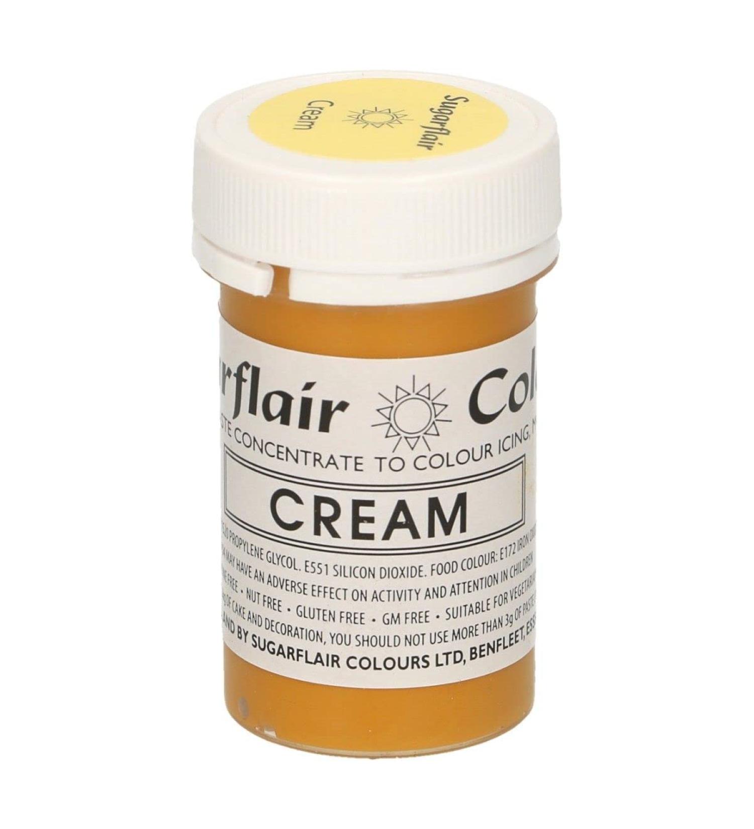 Cream Spectral Paste by Sugarflair 25g