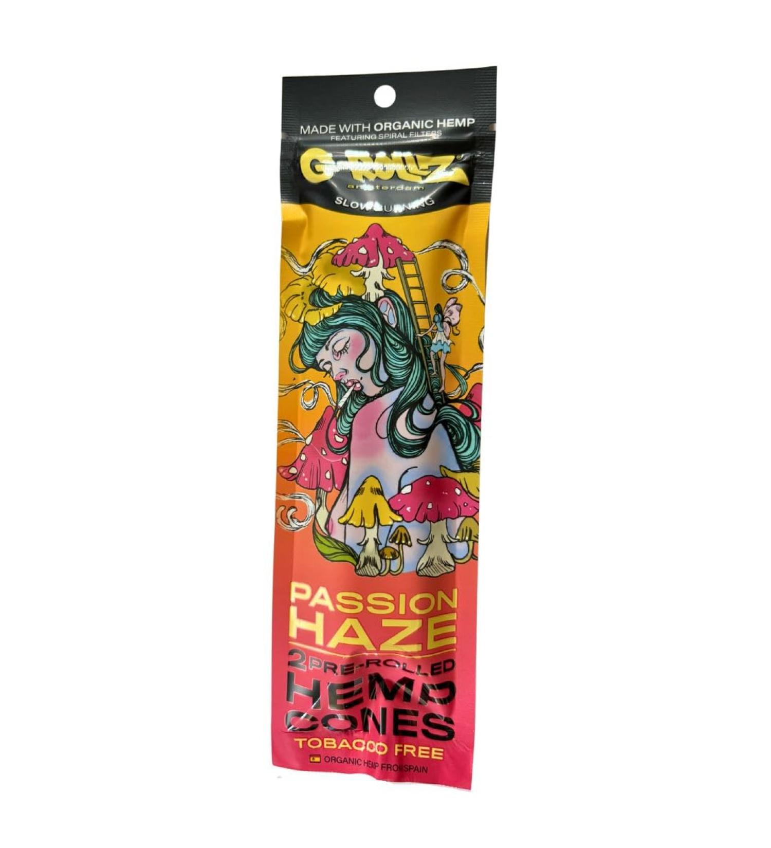 G-Rollz Passion Haze Flavoured Hemp Cones