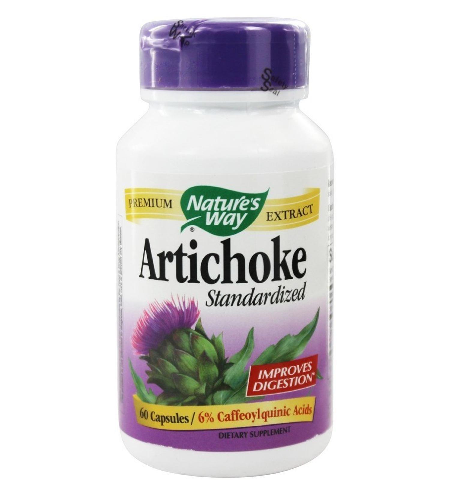 Natures Way Artichoke Std - Natural Support for Digestive Health - Buy Online on GoSupps.com