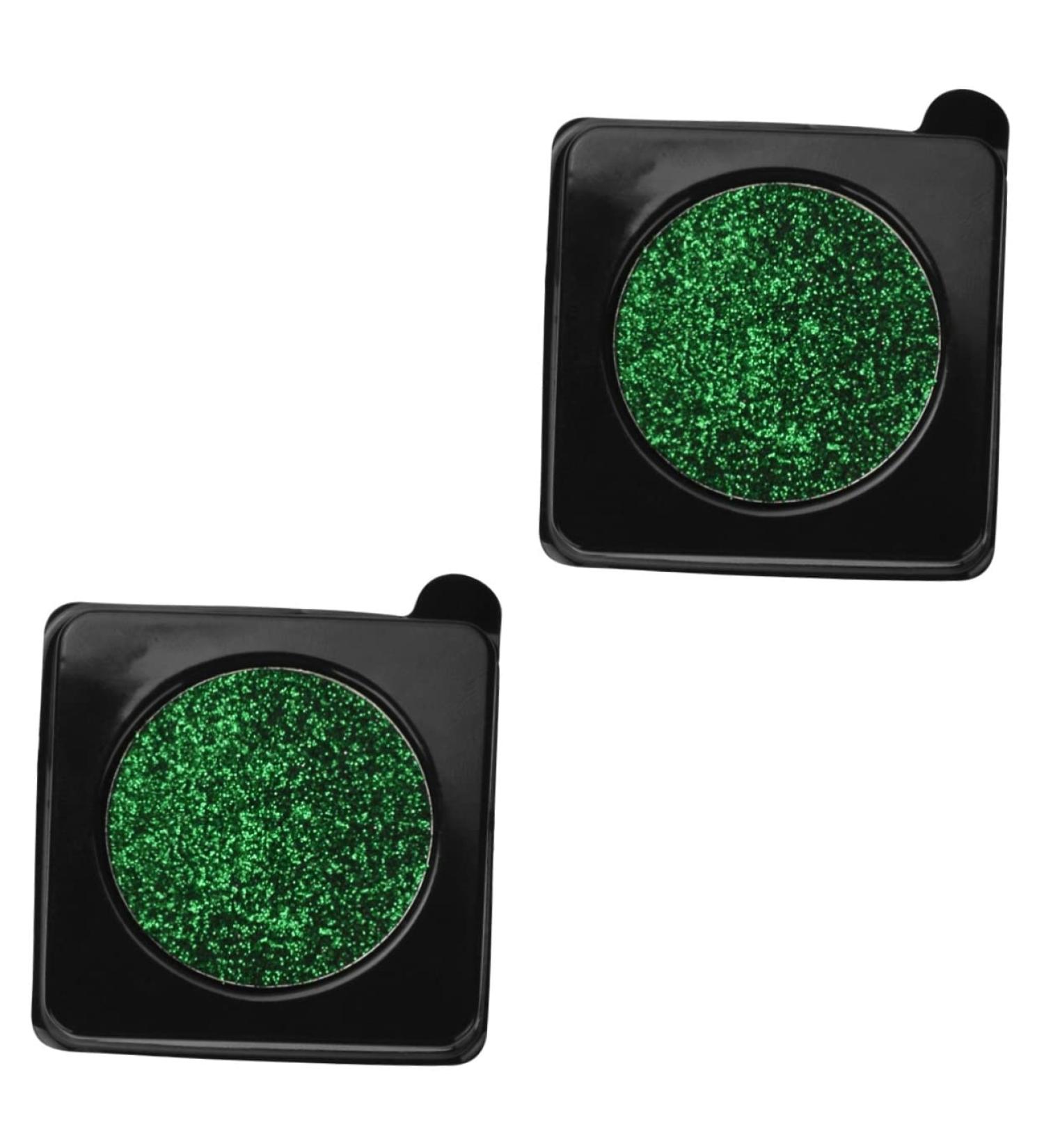 FOMIYES 2pcs Glitter Eyeshadow Palette Glitter Eyeliner Green Makeup Catrina Blue Eye Makeup Halloween Set - Buy Online on GoSupps.com