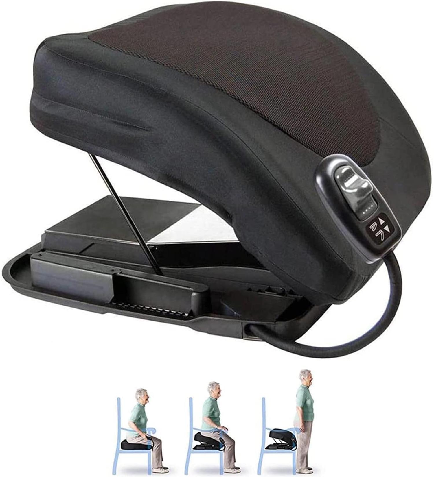 Powered Lift Cushion Portable and Safe Mobility Aid Electric Uplift Seat Assist Cushion Assistance Sofa Support Up Help Get Up and Sit Down Slowly Lift Assist Cushion 1 - Buy Online on GoSupps.com