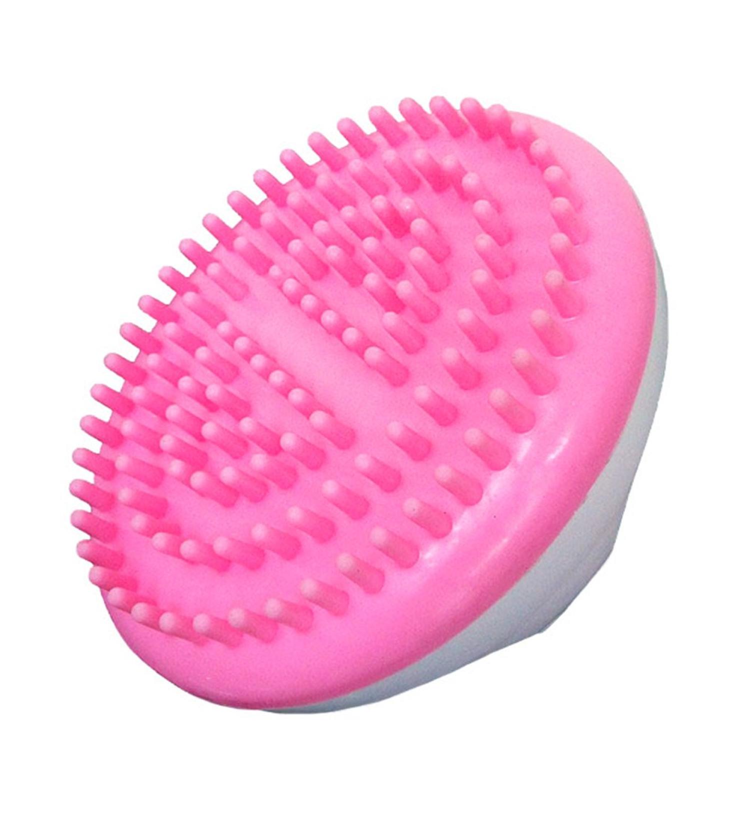 Pink Anti-Cellulite Massage Brush - Effortless Body Massage Tool for Smooth Skin | International Shipping Available - Buy Online on GoSupps.com