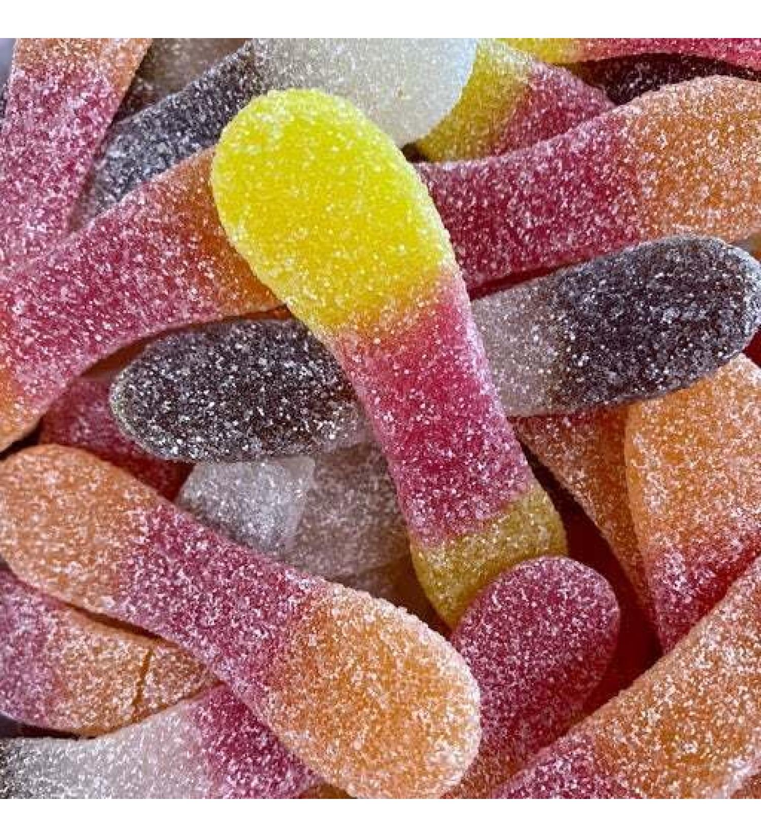 Original Fizzy Tongues Retro Sweets Victorian Gift Jar By Candy & Cocoa - Classic Sweets Traditional Taste