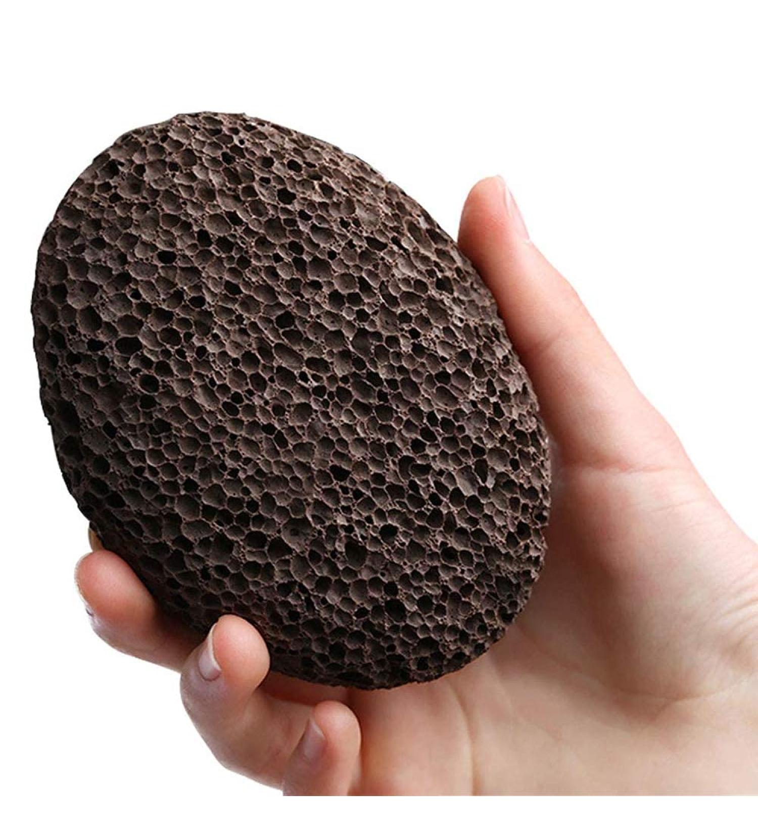 Natural Pumice Stone for Feet Heels Reusable Large Volcanic Hard Skin Callus Scrubber and Remover