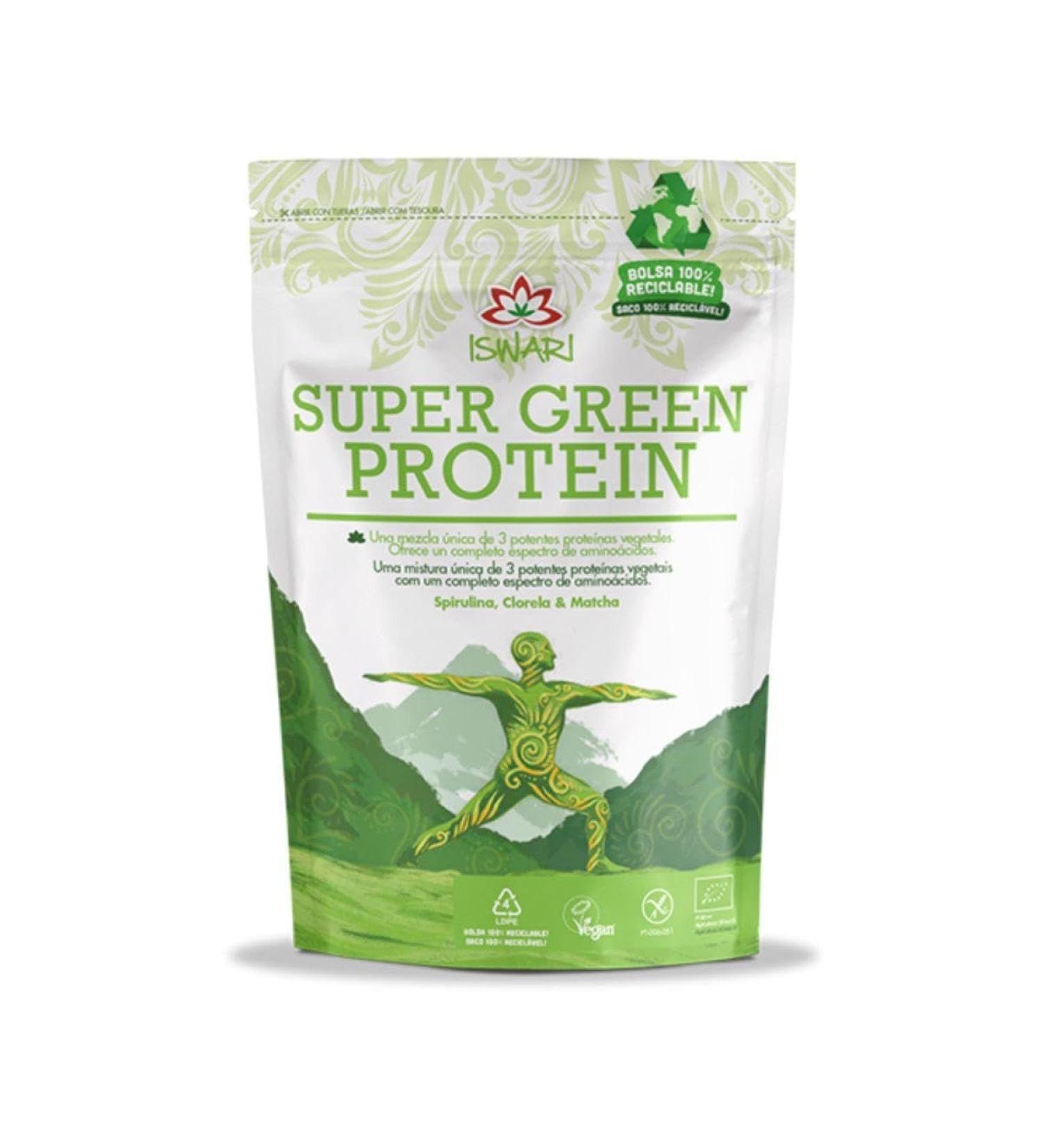ISWARI SUPER GREEN PROTEIN superalimento 250gr is a multifunctional solution with a wide range of applications It fits well with various daily routines The weight is 250 g The for - Buy Online on GoSupps.com
