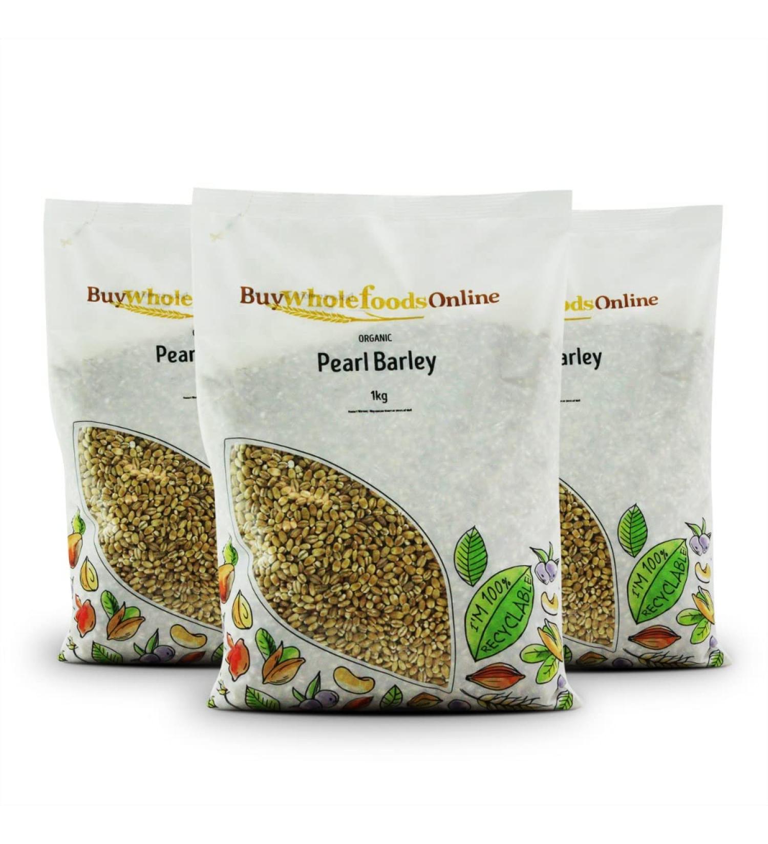 Organic Pearl Barley 3kg (BWFO)