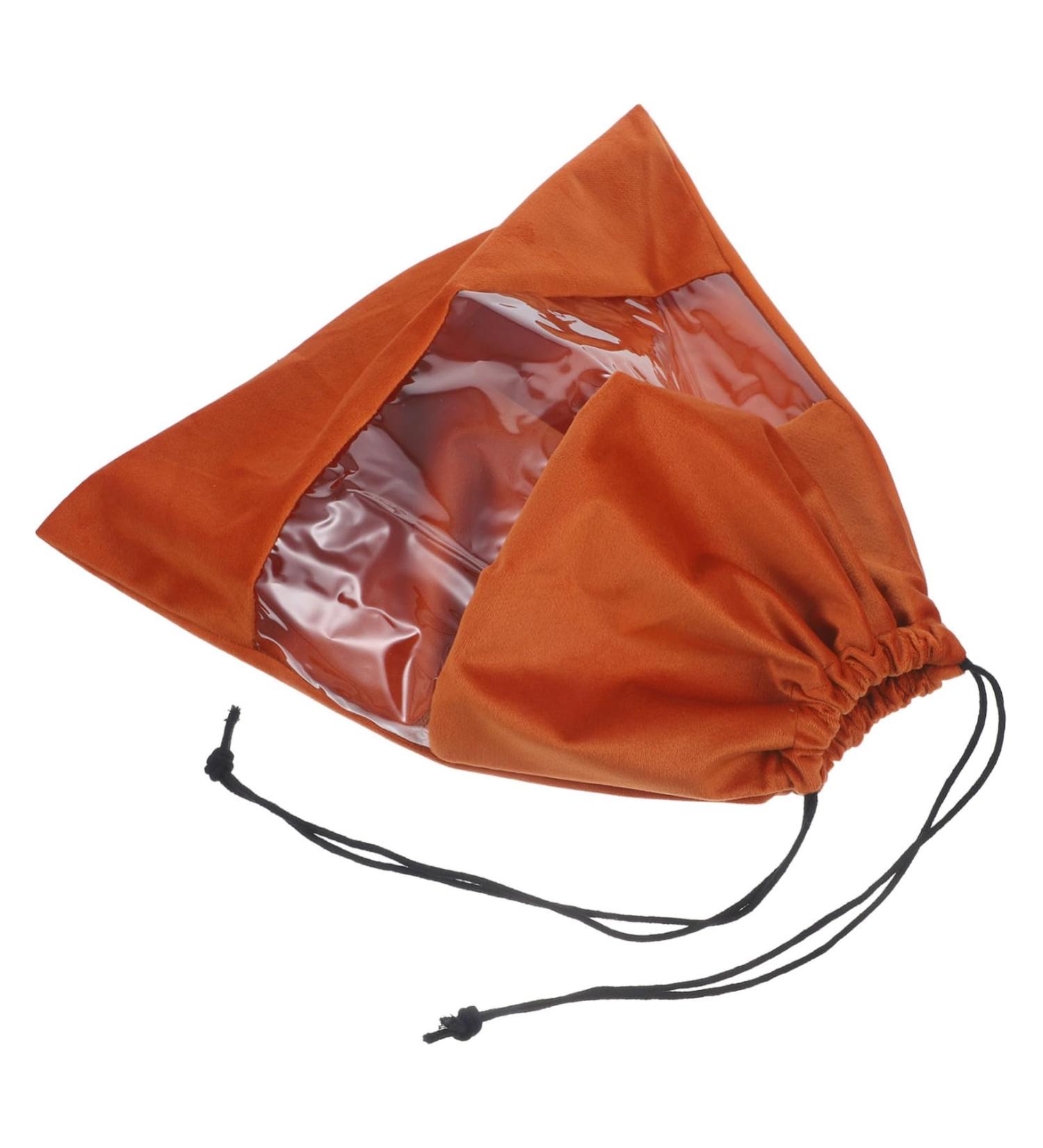 Baluue Hair Dryer Storage Bag Drawstring Hair Dryer Bag Hair Dryer Sack Hair Dryer Travel Bag Pvc 32x28x0.6cm Coffee - Buy Online on GoSupps.com