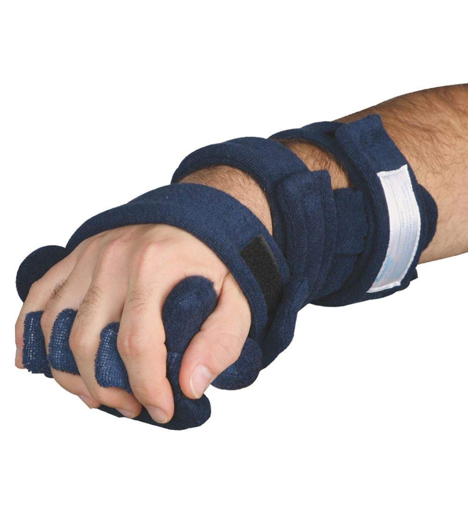 Resting Hand with Finger Separators Left Small