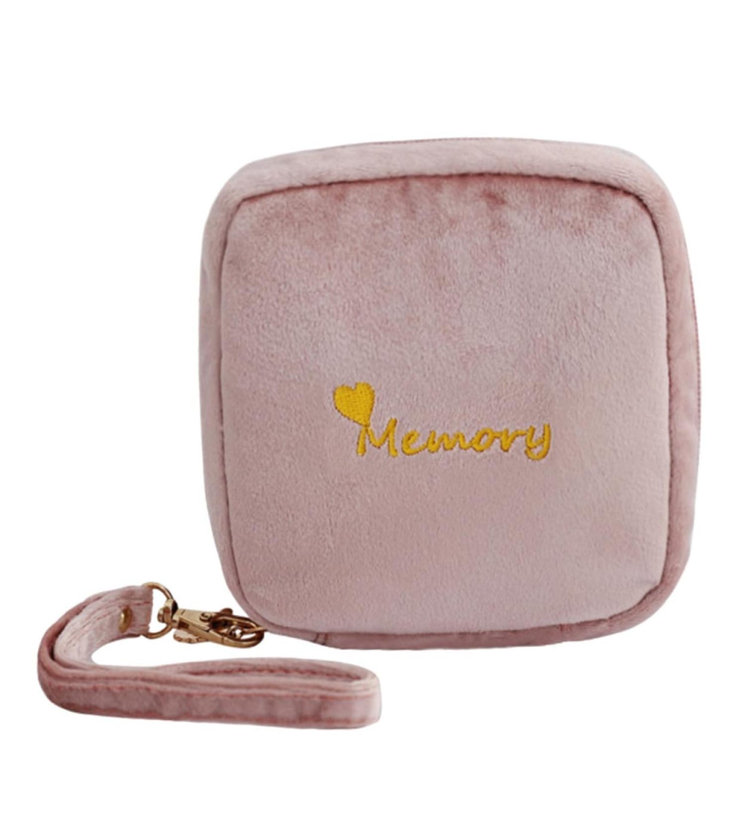 Buy Healeeved 2-Pack Makeup & Tampon Disposal Bag for Women | Portable Period Pad & Menstrual Patch Bags - 13x13x4cm - Buy Online on GoSupps.com