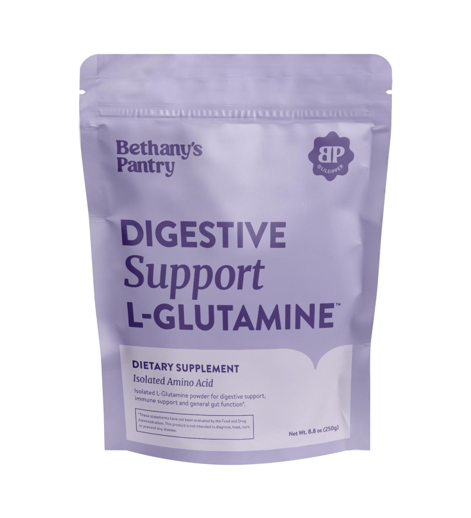 Nuzest Bethany s Pantry Digestive Support L-Glutamine Powder Amino Acid Dietary Supplement - Gut and Immune Health 8.8 oz (50 Servings) 8.8 Ounce (Pack of 1) - Buy Online on GoSupps.com