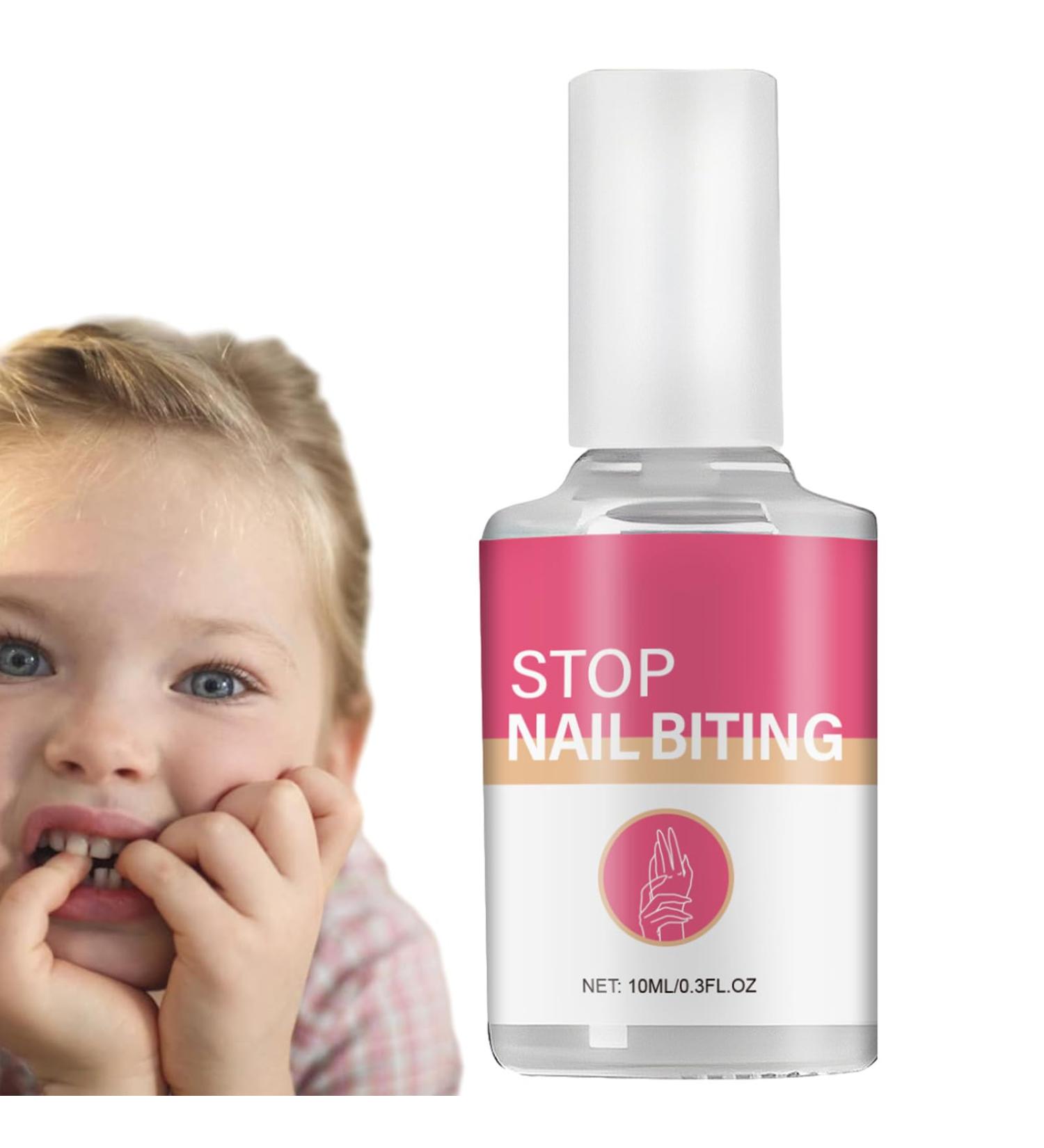 10ml Children's Nail Biting Tre atment Stop The Bite" Dete rrent Therapeutic Agent Natural Plant Extracts Nail Bitter for Kids & Adults Professional Nail Polish Nail Care Repairs Damaged Cuticles - Buy Online on GoSupps.com