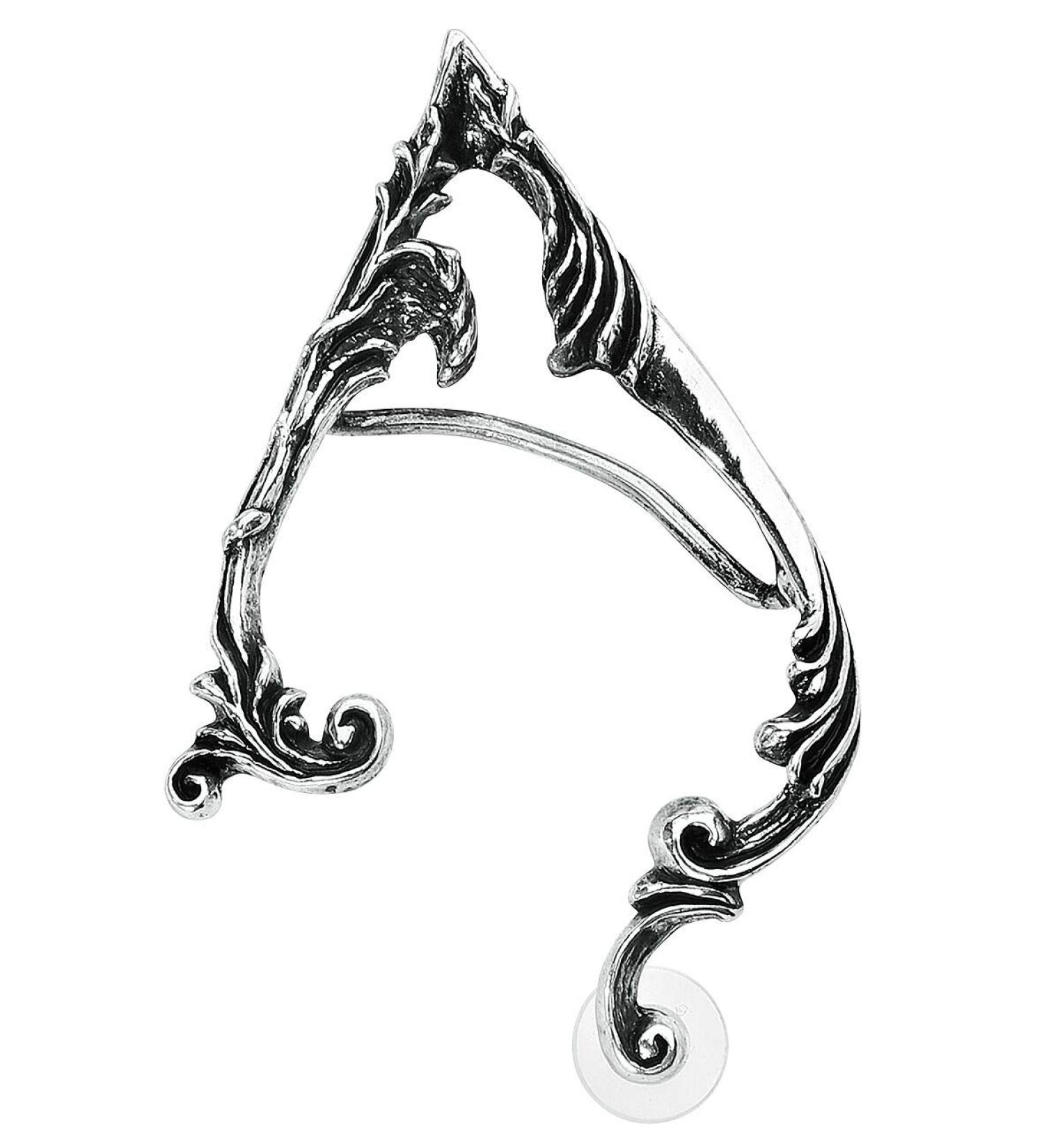 Alchemy Gothic Arboreus Left Earwrap - Stylish Lightweight Women's/Girl's Ear Cuff - Buy Online on GoSupps.com