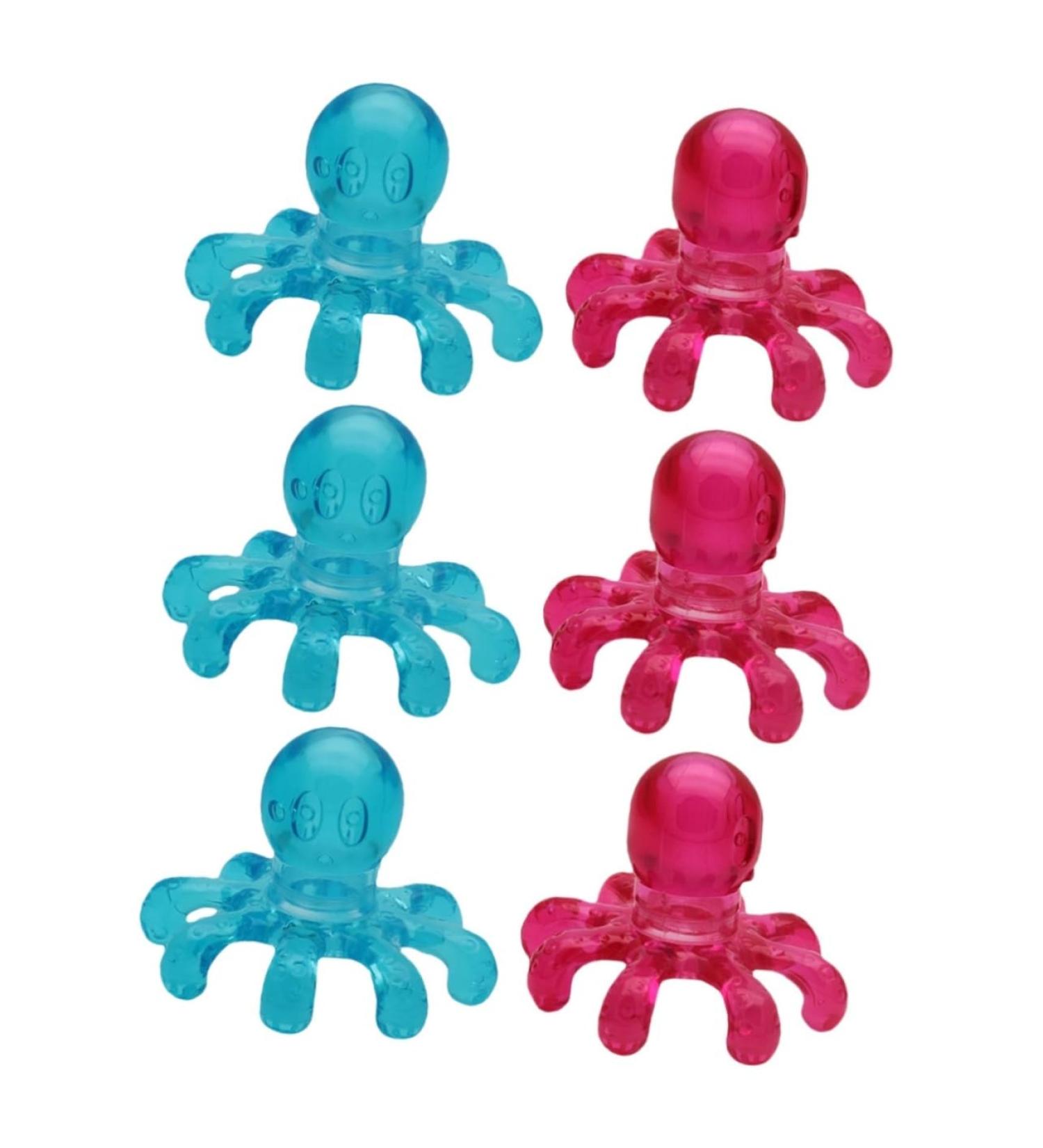 PartyKindom 6 Pcs Massager Tool Head Gripper - Essential Hair Accessory for Elderly | Durable Plastic - Buy Online on GoSupps.com