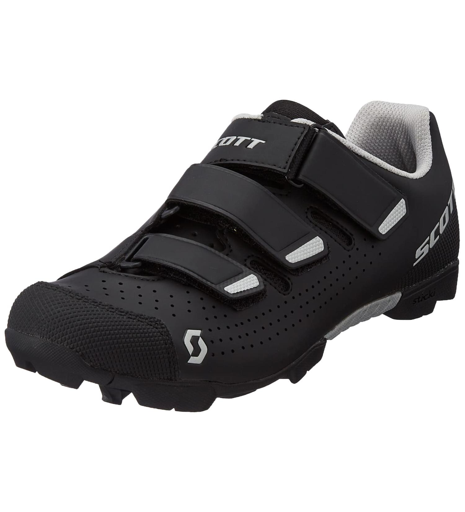 Scott Women's MTB Comp RS Lady Sneaker 41 EU - Black Silver | High-Performance Cycling Shoes for Women - Shop Internationally - Buy Online on GoSupps.com