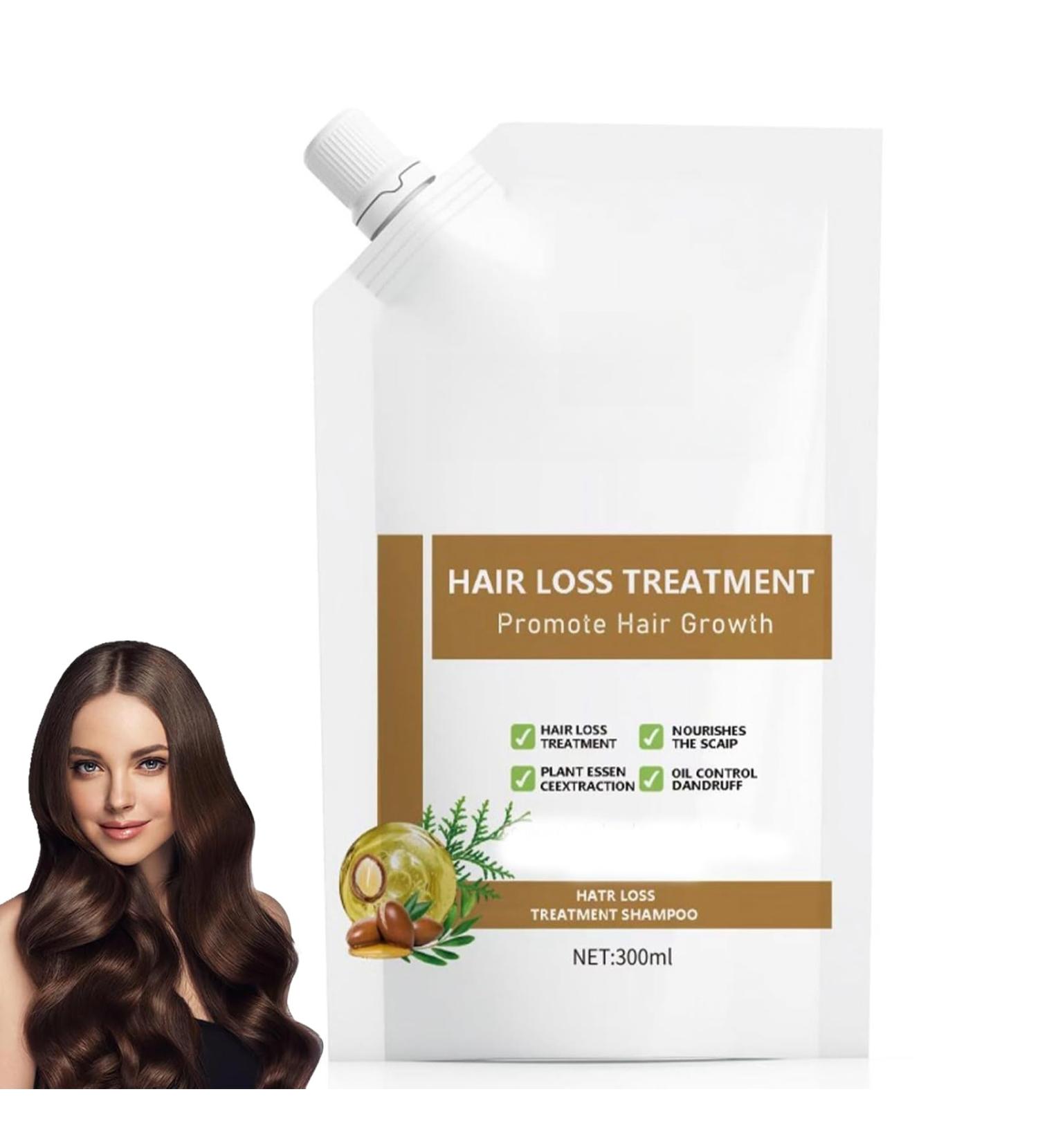 Anti-Hair Fall Hair Loss Shampoo Promote Hair Growth Shampoo Thickening & Strengthening Shampoo with Various Plant Extracts for All Hair Types - Buy Online on GoSupps.com