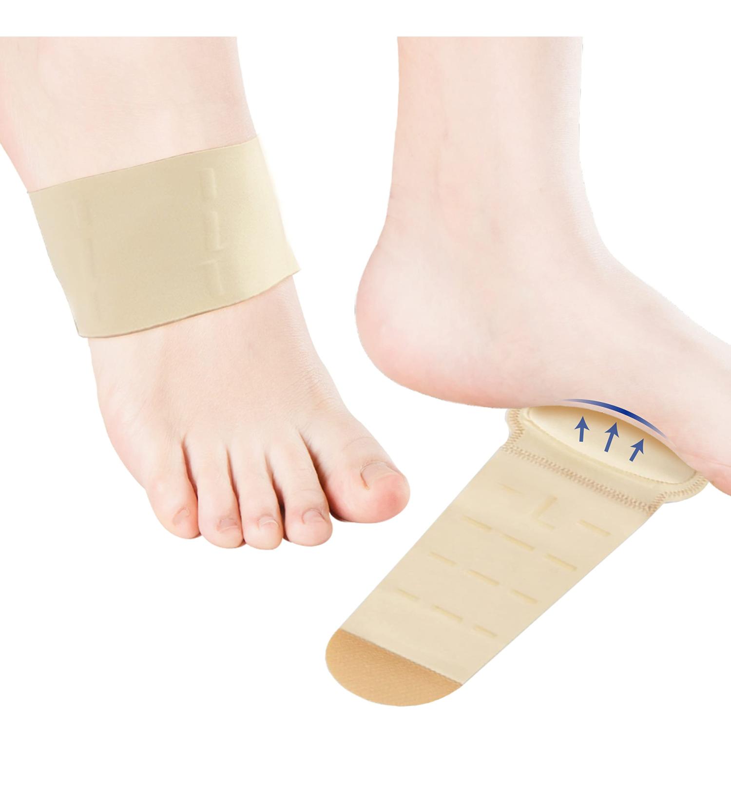 Arch Support Brace for Plantar Fasciitis - Pain Relief Sleeves for Flat Feet & High Arches - Unisex (1 Pair - Buy Online on GoSupps.com