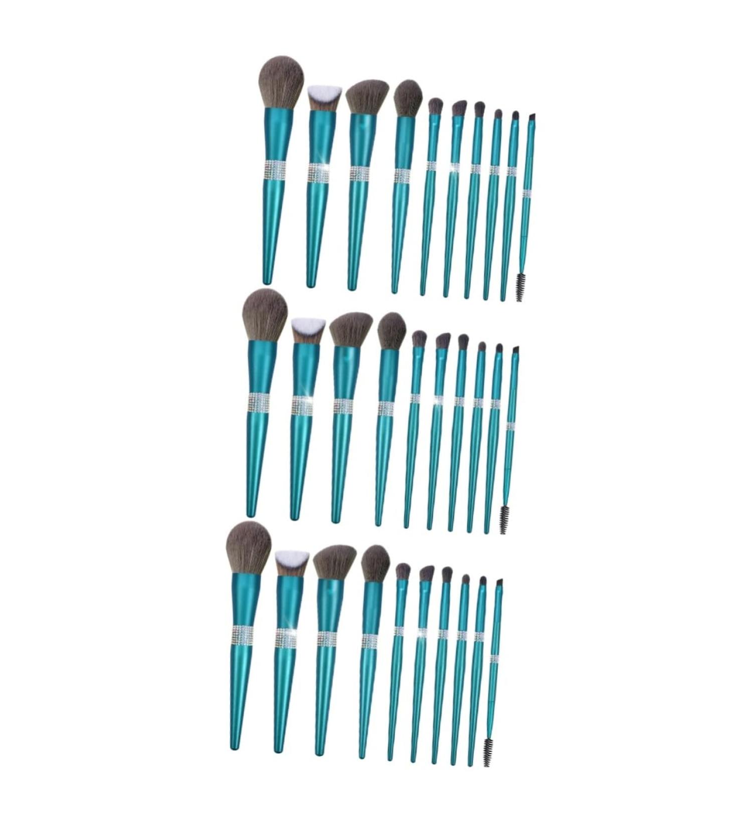 POPETPOP 3 Sets Diamond Makeup Brush Women Makeup Supplies Applicator Makeup Brush for Women Cosmetic Eye Portable Brush With Diamond Miss Beauty Tools Artificial Fiber - Buy Online on GoSupps.com