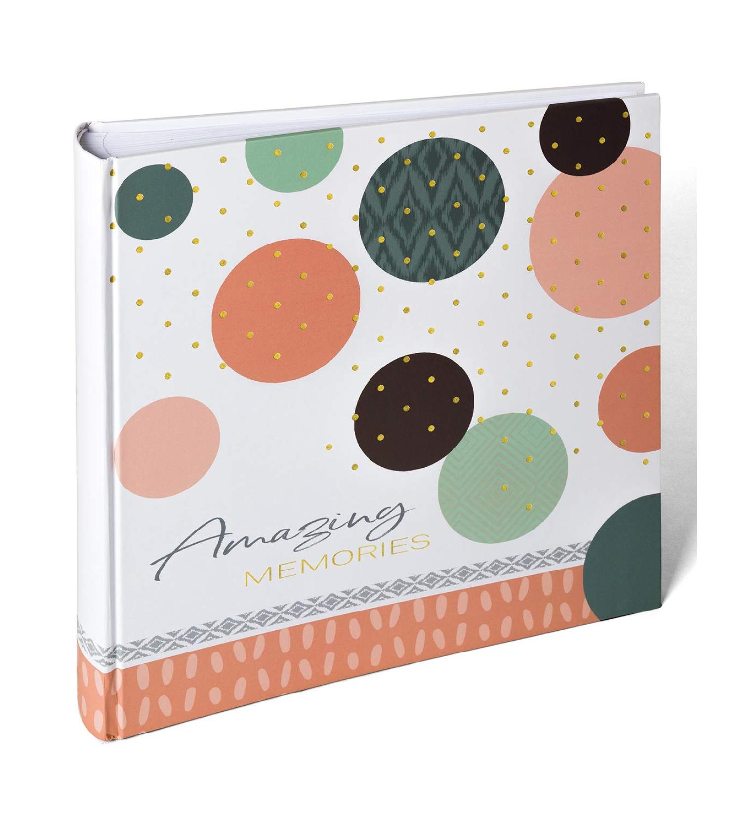 Salmon Pink Walther Design Photo Album 30x30 cm | Amazing Memories MX-485-R - Buy Online on GoSupps.com