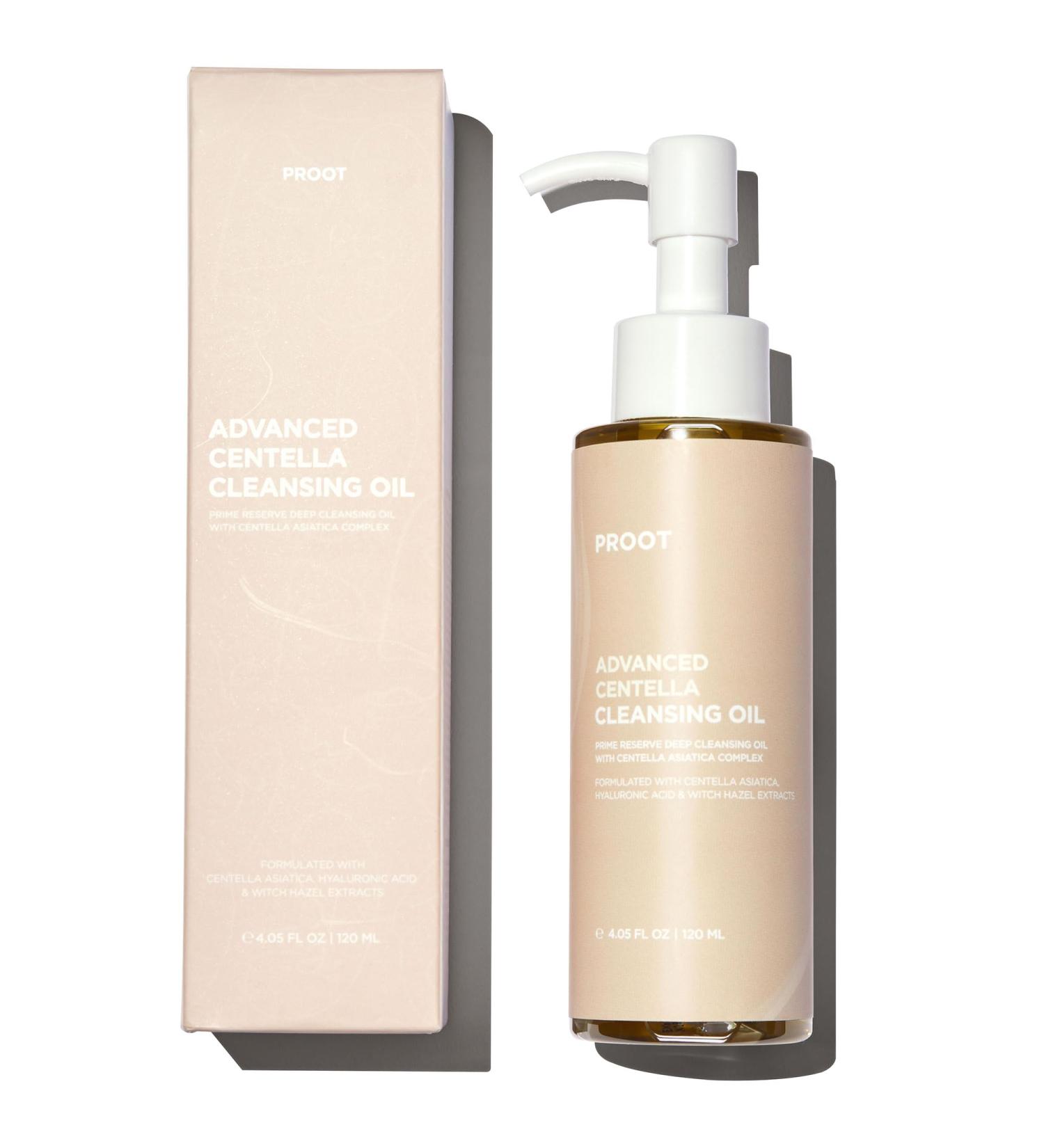 PROOT Centella Cleansing Oil | Korean Centella Oil Cleanser for Face | High Concentrate Centella Extract | Best Cleansing Oil for Sebum Control - Shop Internationally - Buy Online on GoSupps.com