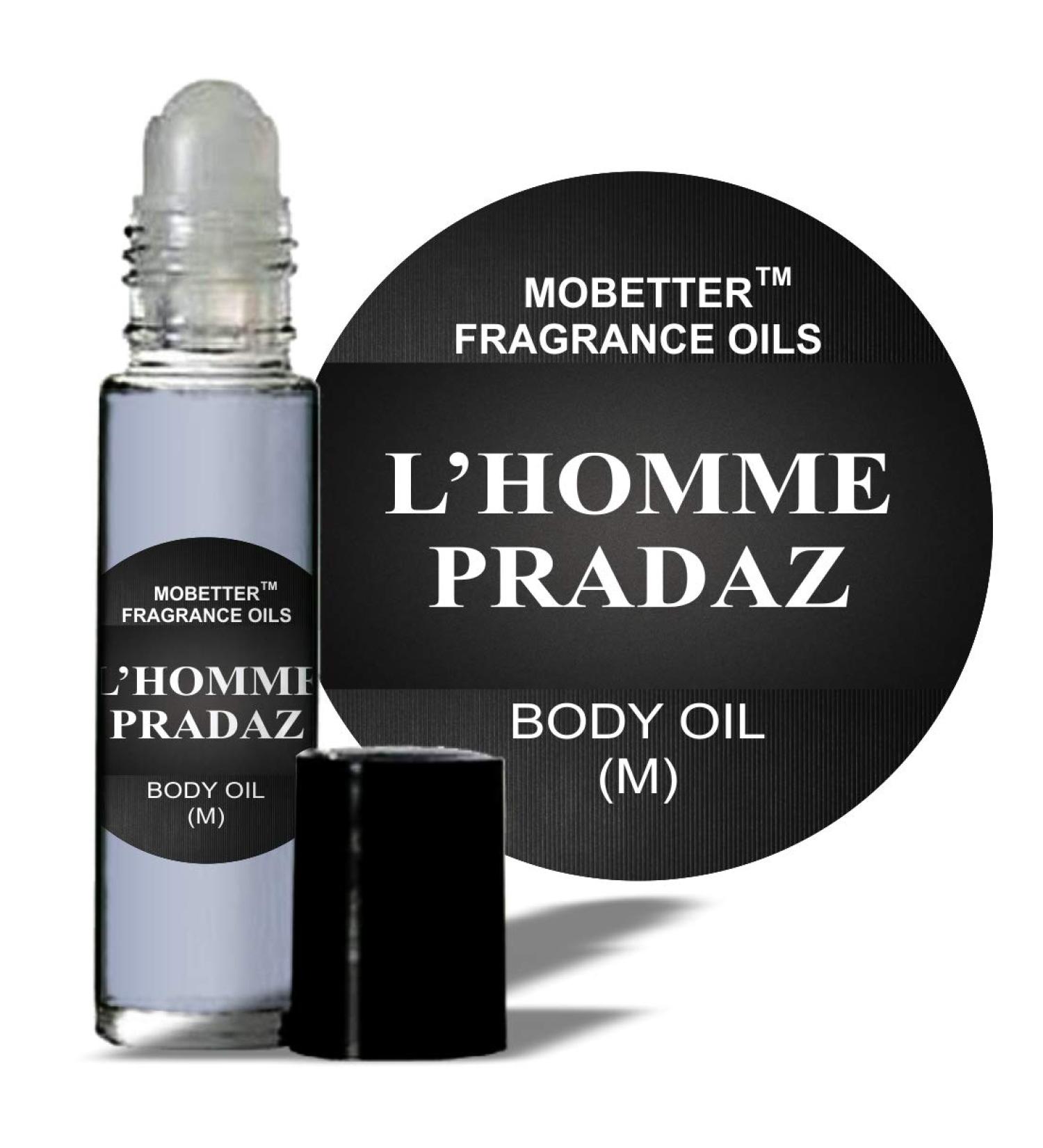 L'Homme Pradaz Cologne Fragrance Body Oil for Men by Mobetter Fragrance Oils