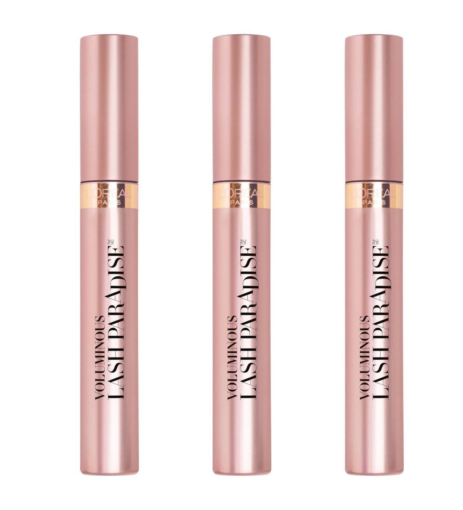 L'Oreal Paris Lash Paradise Mascara - Voluptuous Volume, Intense Length, Feathery Soft Full Lashes, No Flaking, No Smudging, No Clumping - Black 0.25 Fl Oz - Buy Online on GoSupps.com