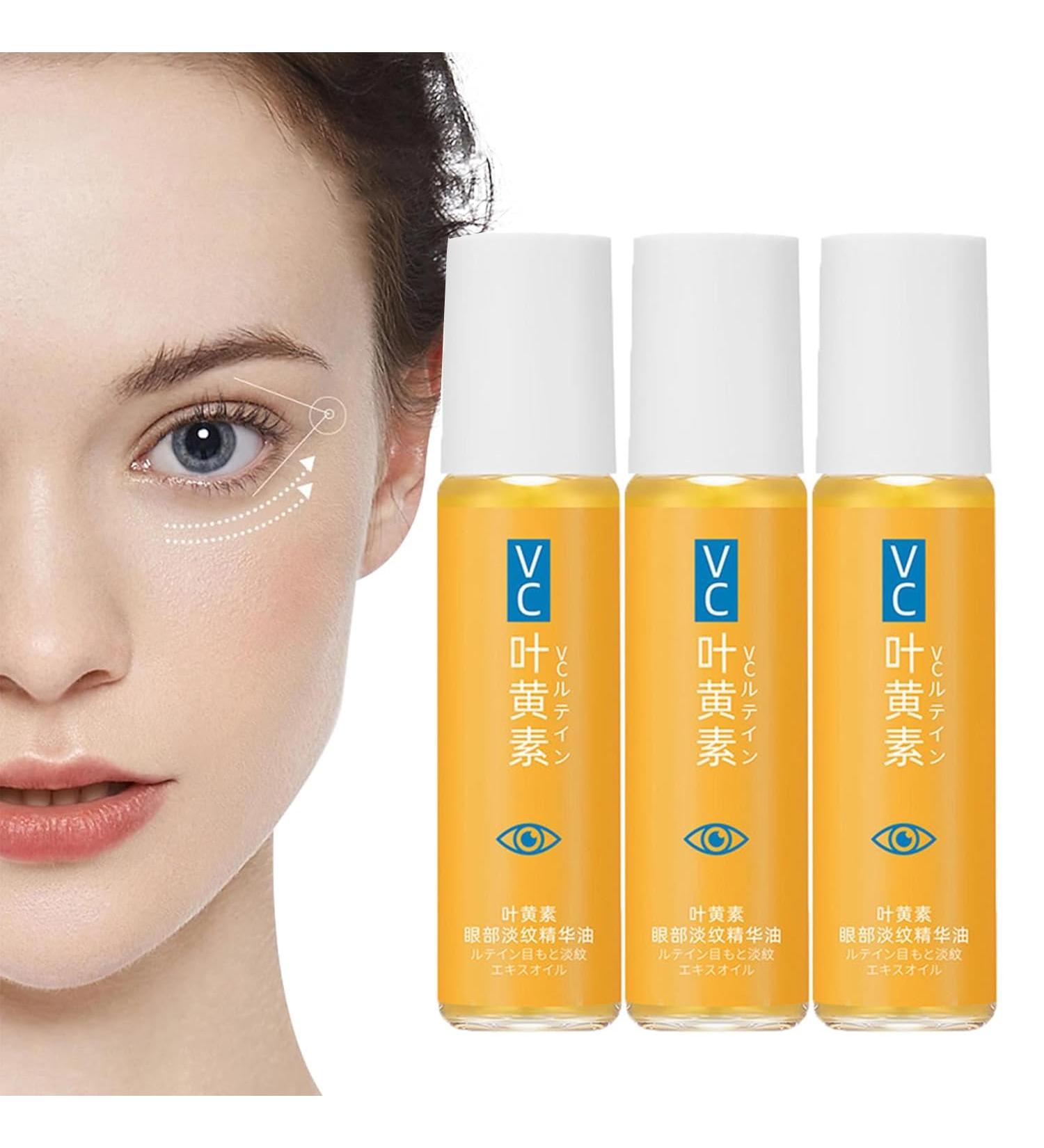 S rum pour les yeux la Lutein s rum r parateur anti-rides pour les yeux avec VC et lut ine huile essentielle de lut ine pour les yeux pour att nuer les poches sous les yeux et les cernes (8ml 3PC) 3PC 8 ml (Lot de 1) - Buy Online on GoSupps.com