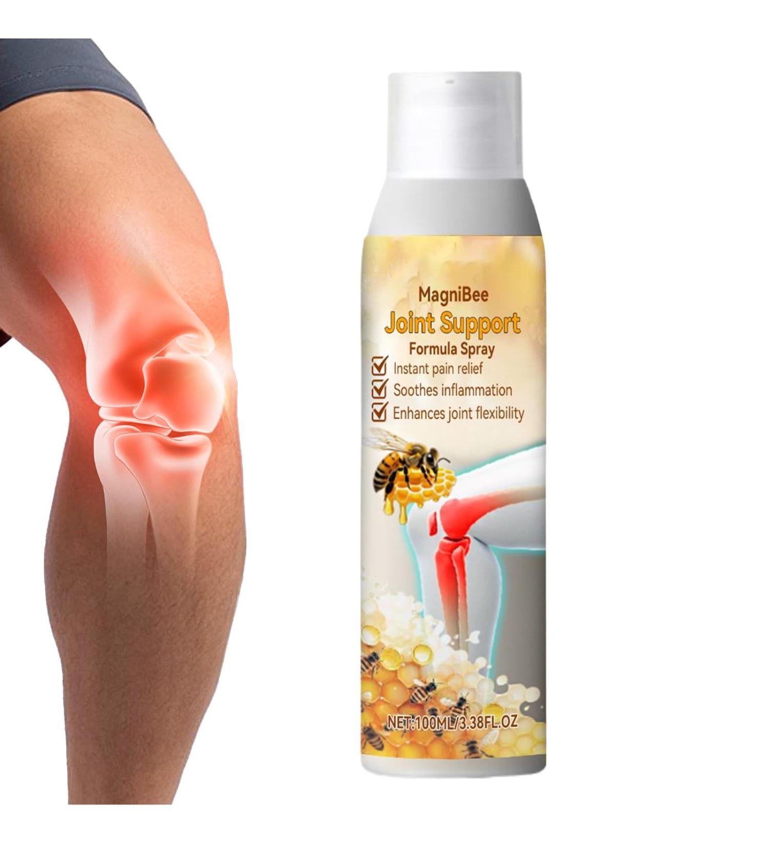  WJnflQN Football Spray Soothing Spray for Joint Discomfort | Deep Penetrating Muscle Care Solution 100ml for Hands Back Knees Men and Women - Buy Online on GoSupps.com