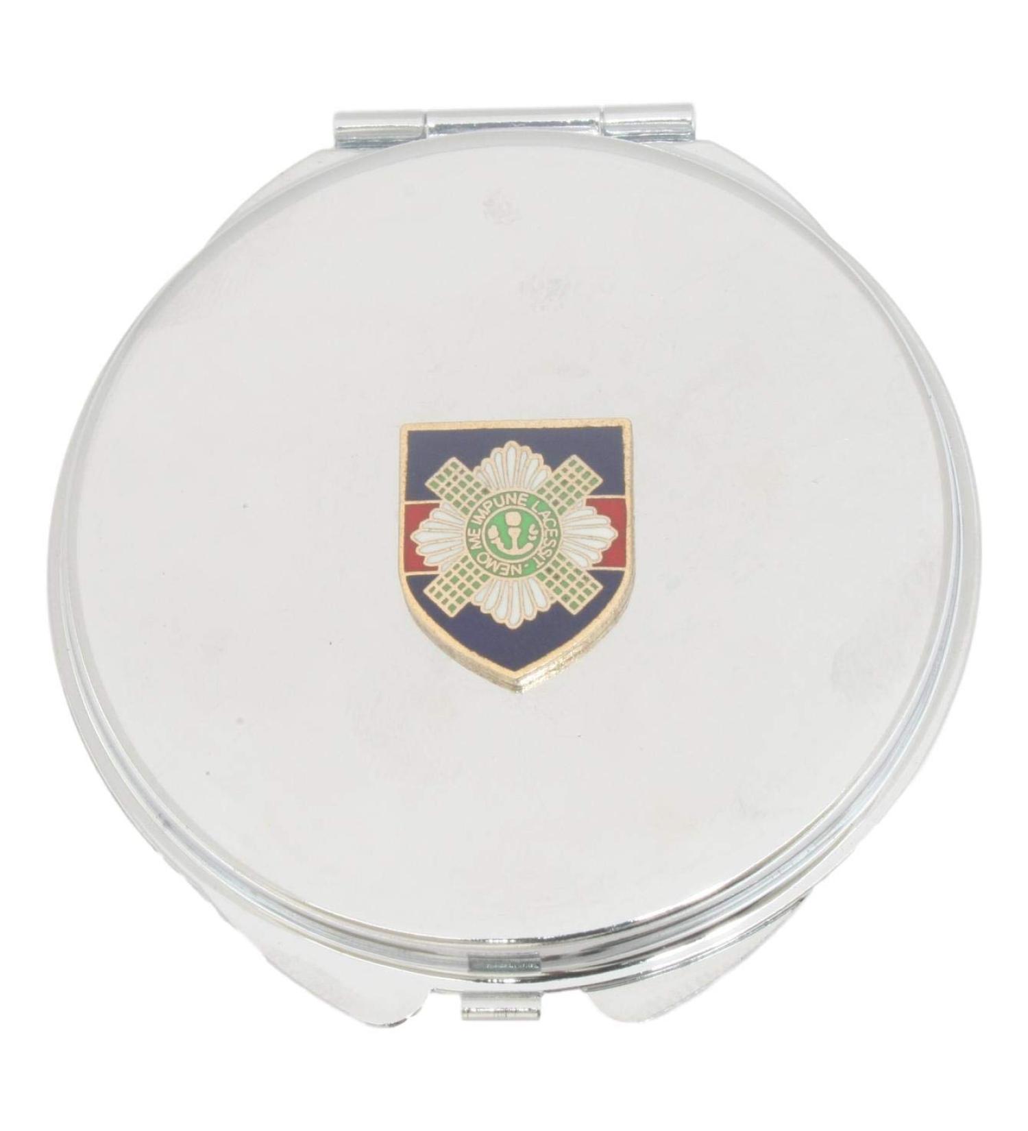 Royal Scots Guards Compact Mirror Handbag Gift With Free Engraving ME5 - Buy Online on GoSupps.com