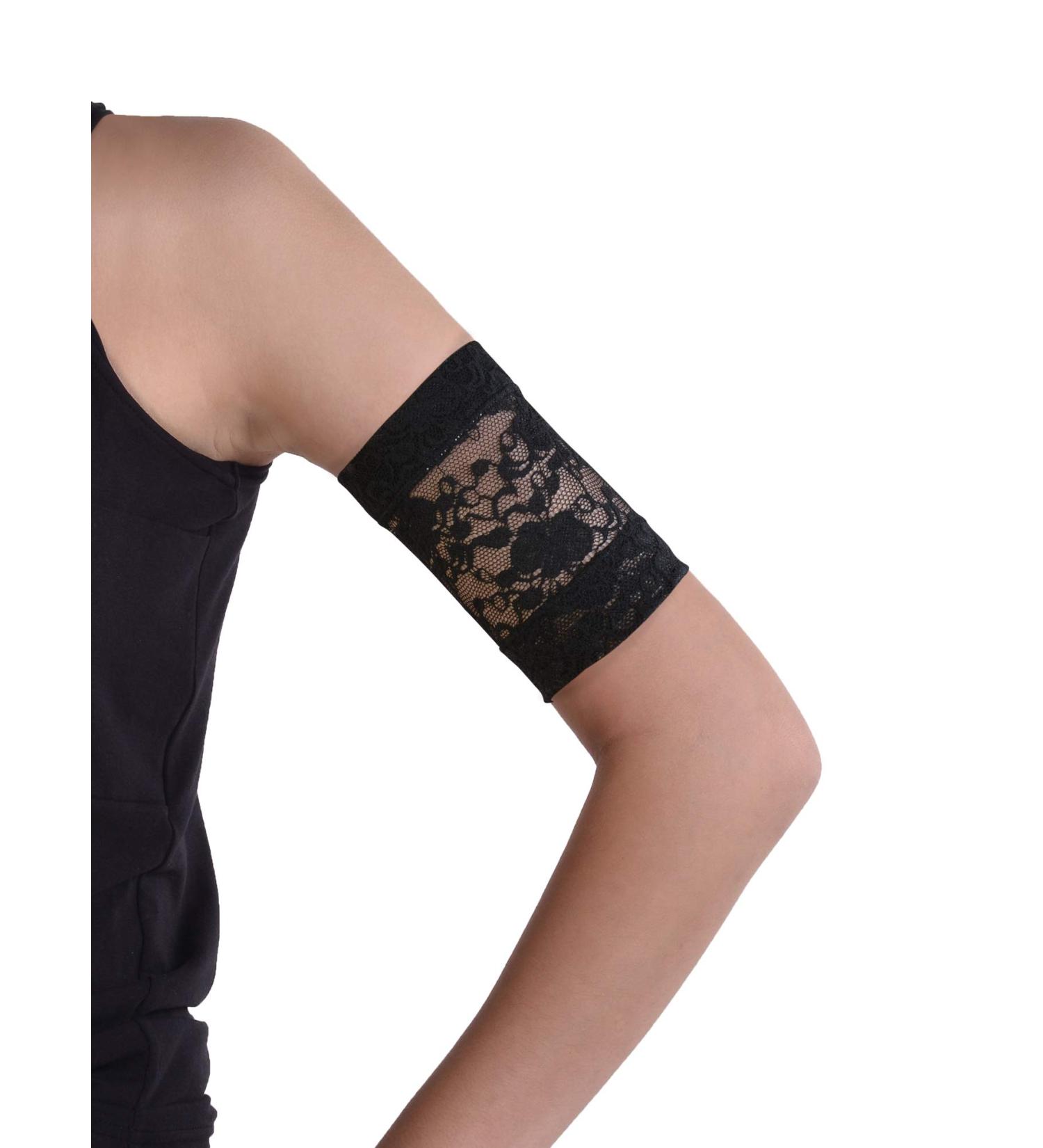 Dia Band - Lace Glucose Sensor Protective Bracelet for Freestyle Libre Medtronic Dexcom & Omnipod | Comfortable & Reusable - Size L (29-32 cm) - Buy Online on GoSupps.com