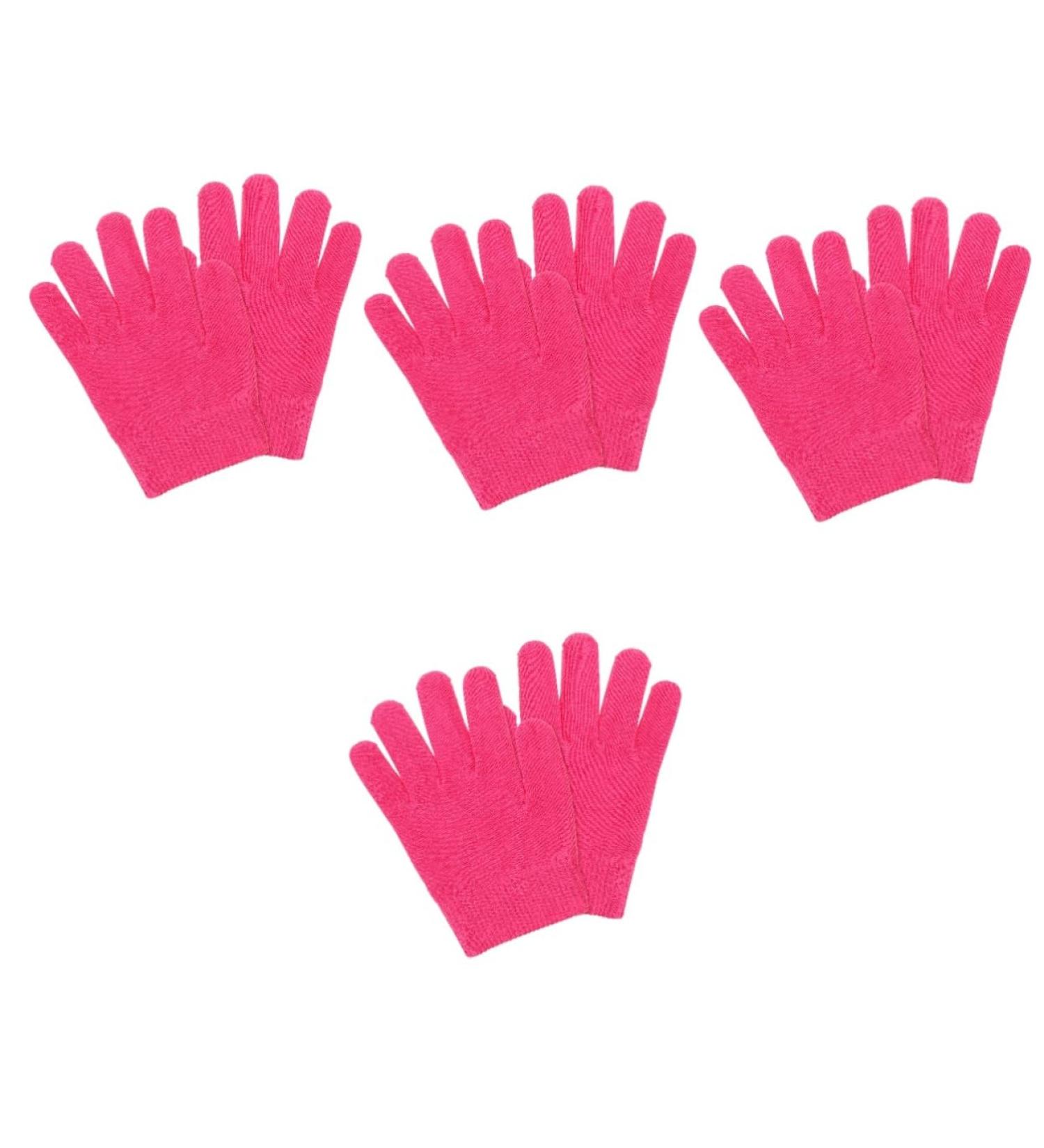 minkissy 4 Pairs Night Moisturizing Gloves Cotton Gloves for Sleeping Enhancing Cotton Gloves for Dry Hands Womens Glove Spa Gloves Moisturizing Gloves for Dry Hand Thicken - Buy Online on GoSupps.com