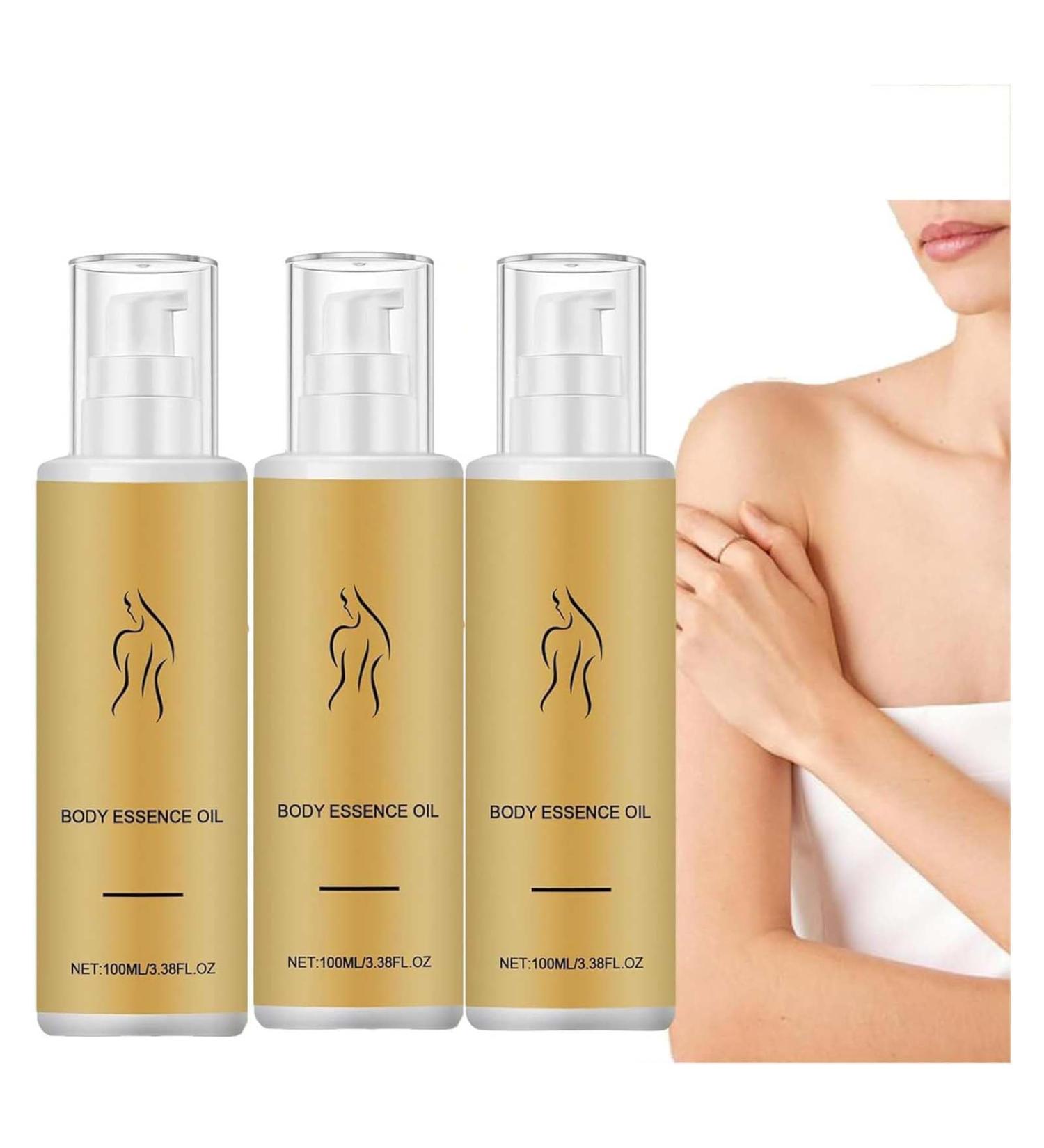 100ml Silk Body Essence Oil Multi-Tasking & Smoothing Silk Body Oil Firming Moisturizing Body Lotion Deeply Hydrating Body Oil for Women's Dry Skin - Buy Online on GoSupps.com