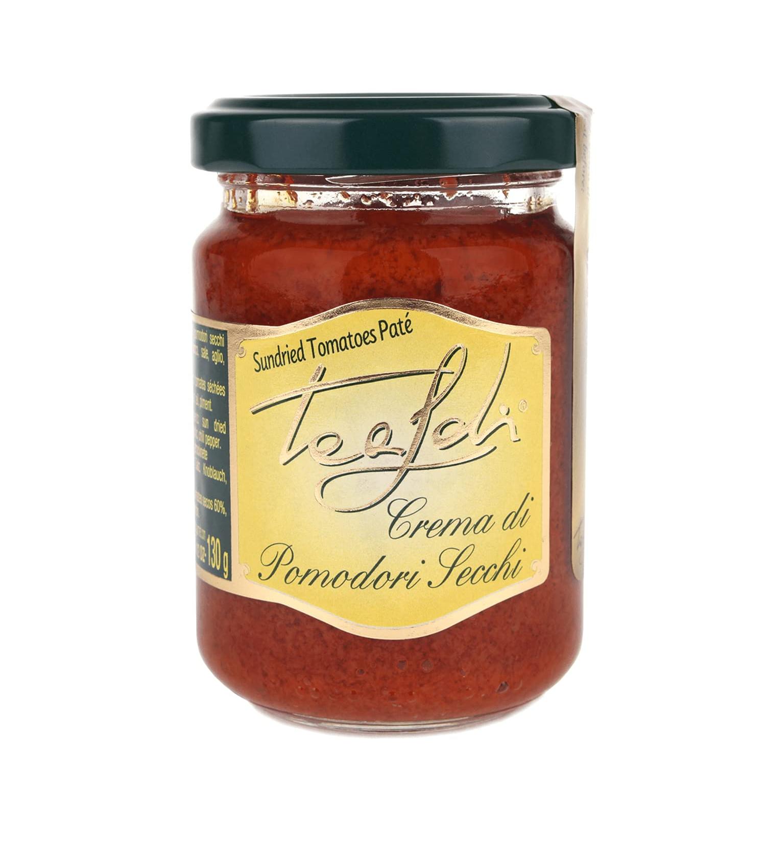 Taldi Pesto Pomodori Secchi - Authentic Italian Red Pesto with Dried Tomatoes & Basil Genovese 130g - Buy Online on GoSupps.com